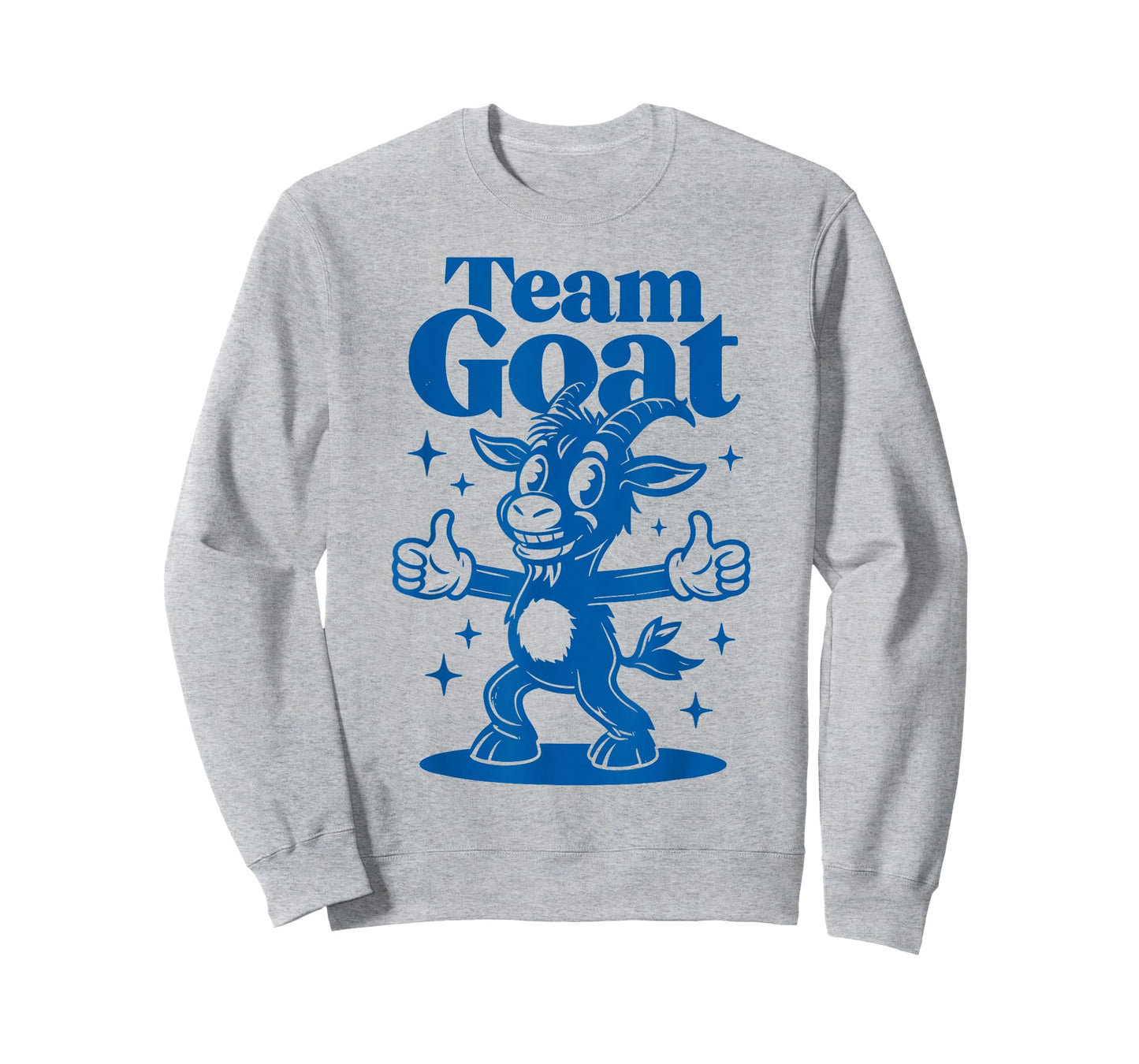 Team Goat Funny Cartoon Farm Party Retro Barn Animal Theme T-Shirt