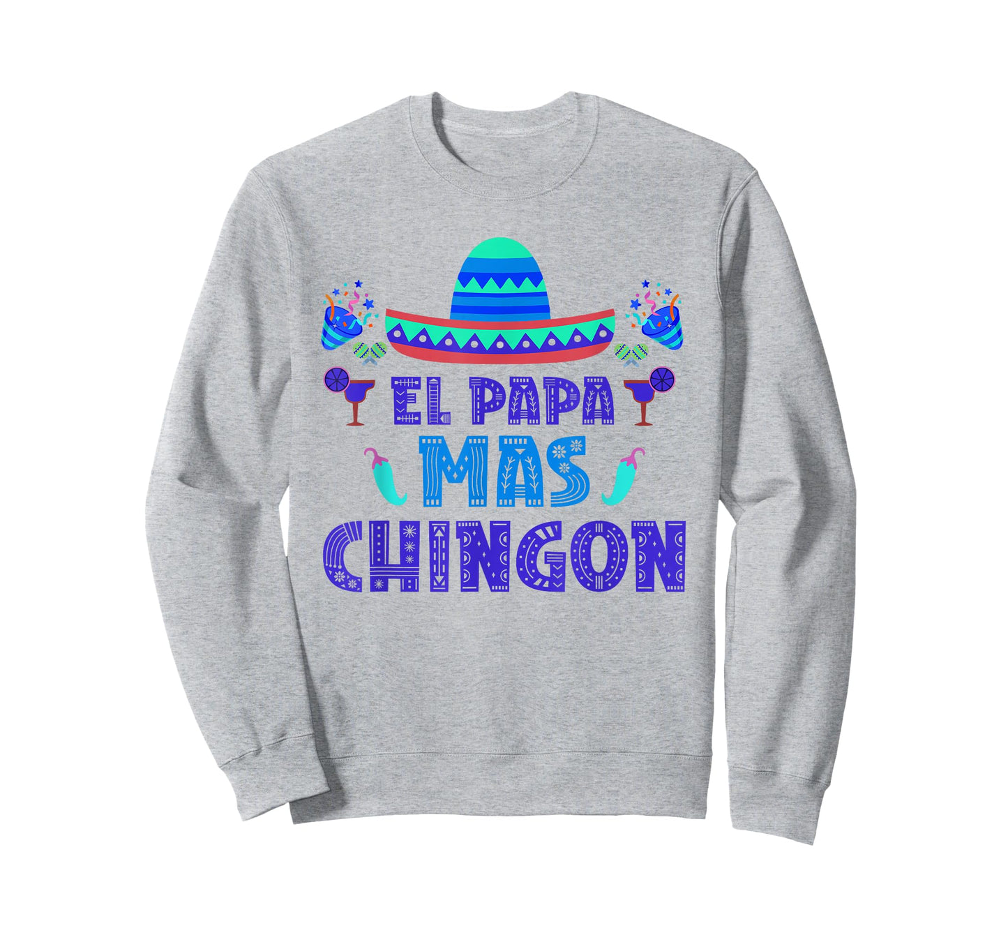 El Papa Mas Chingon Proud Mexico Lover Mexican Country Dad T-Shirt