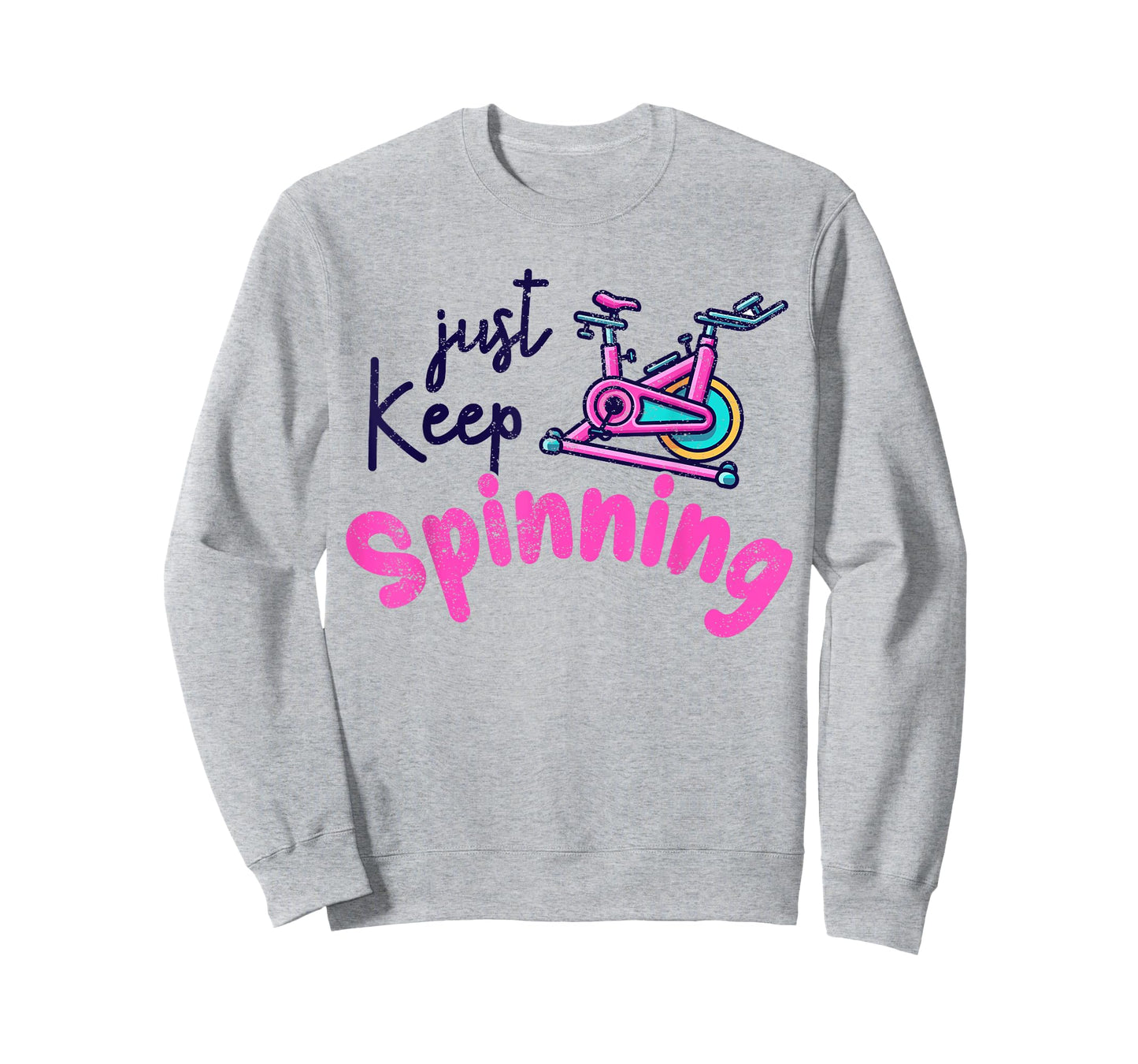 Spinning Class Indoor Rhythmic Cycling Spin Bike Workout T-Shirt