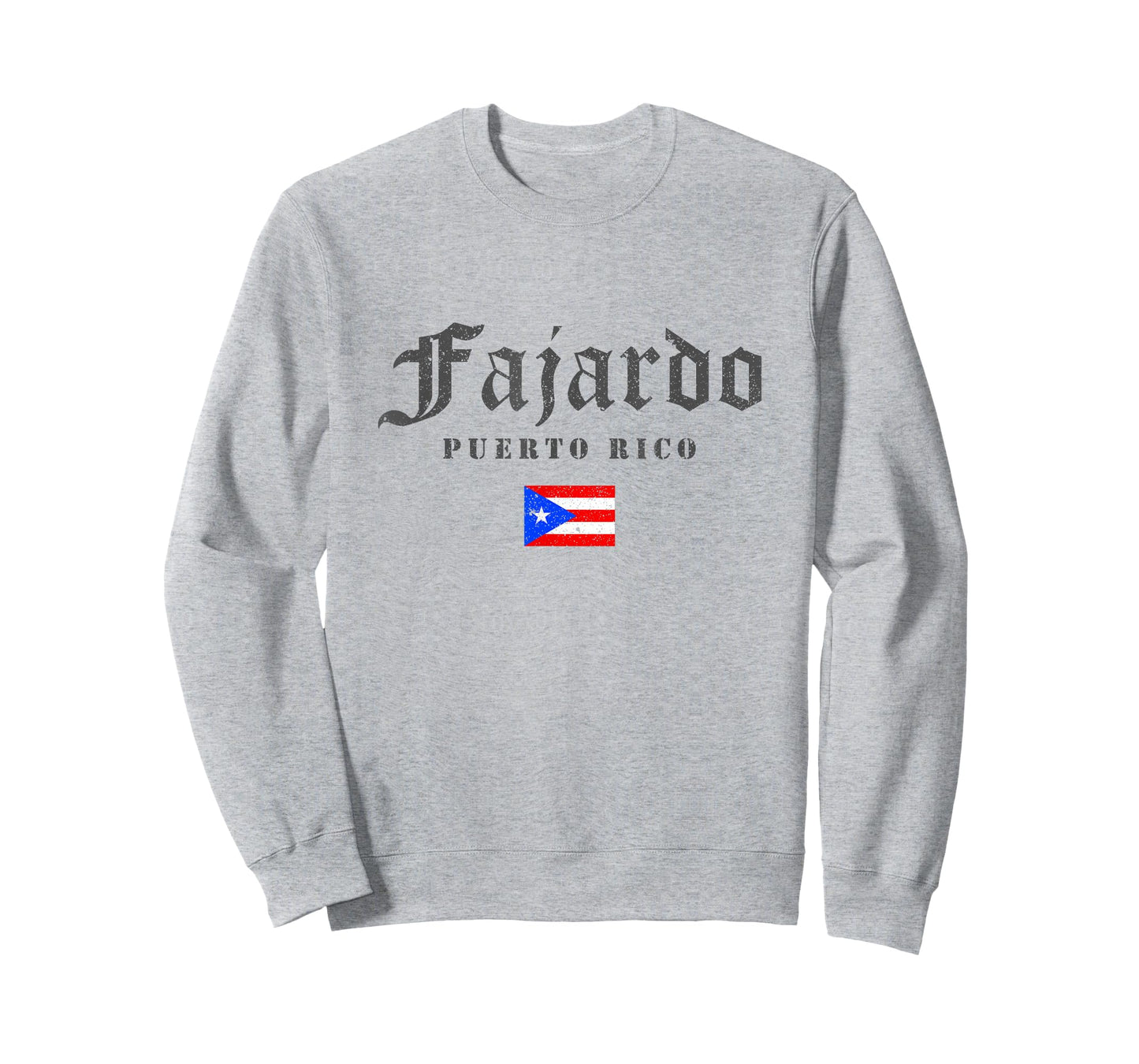 Vintage Fajardo Puerto Rico Flag Pride Home Root Travel T-Shirt