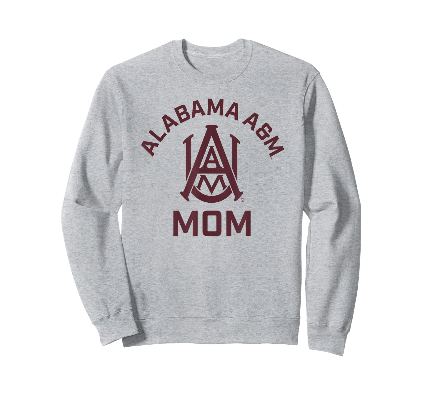 Alabama A&M University Bulldogs Arched Mom T-Shirt