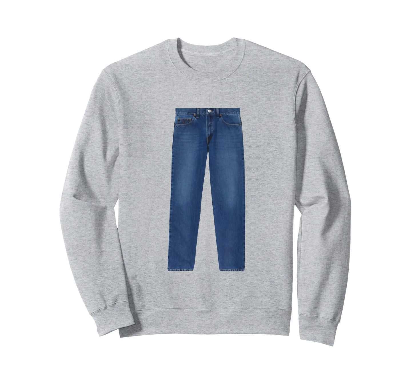 Pants on a Shirt - Jeans on a Shirt T-Shirt