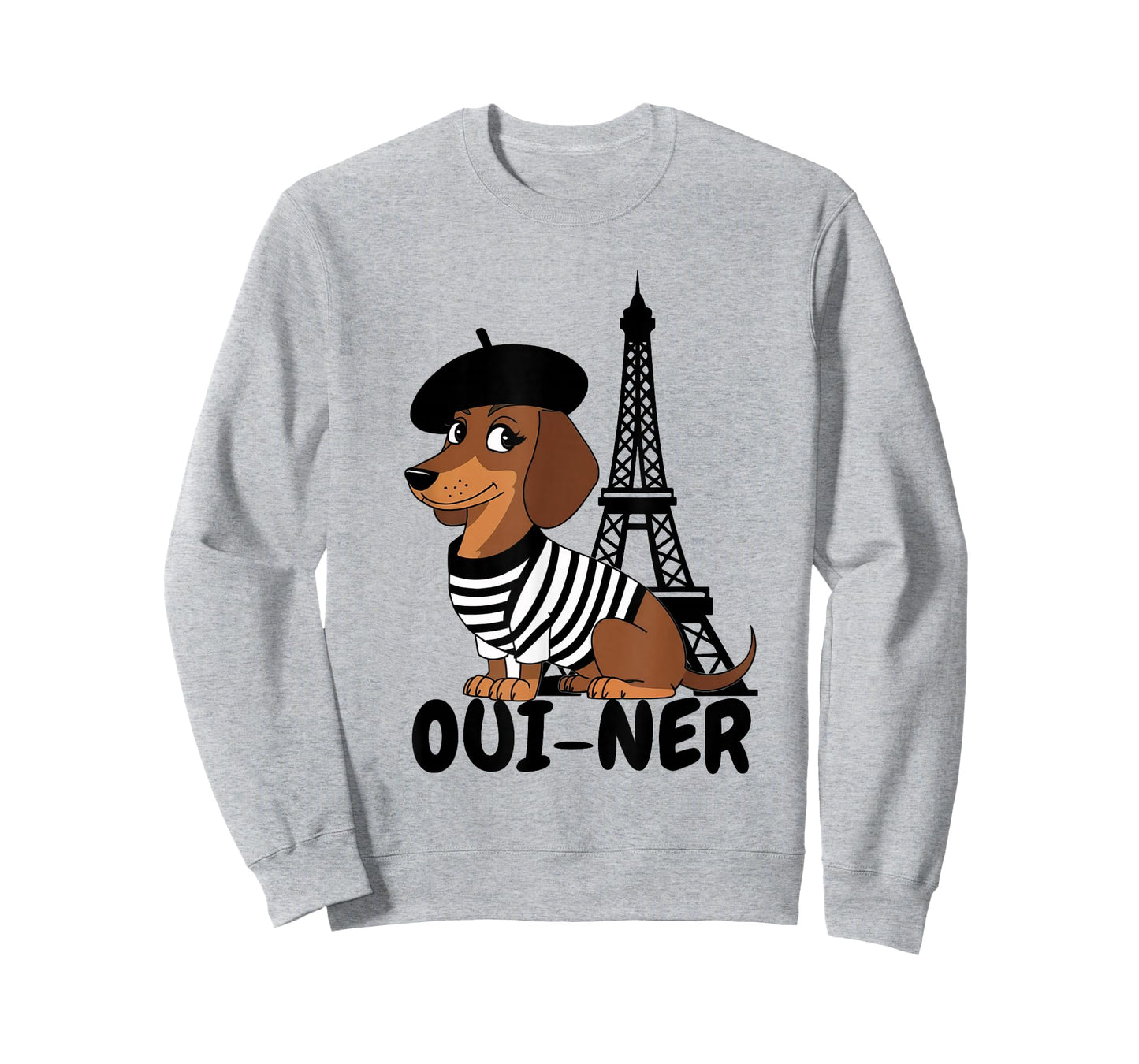 Oui-Ner Dog Funny Dachshund Wiener Sausage Ween Doxie T-Shirt