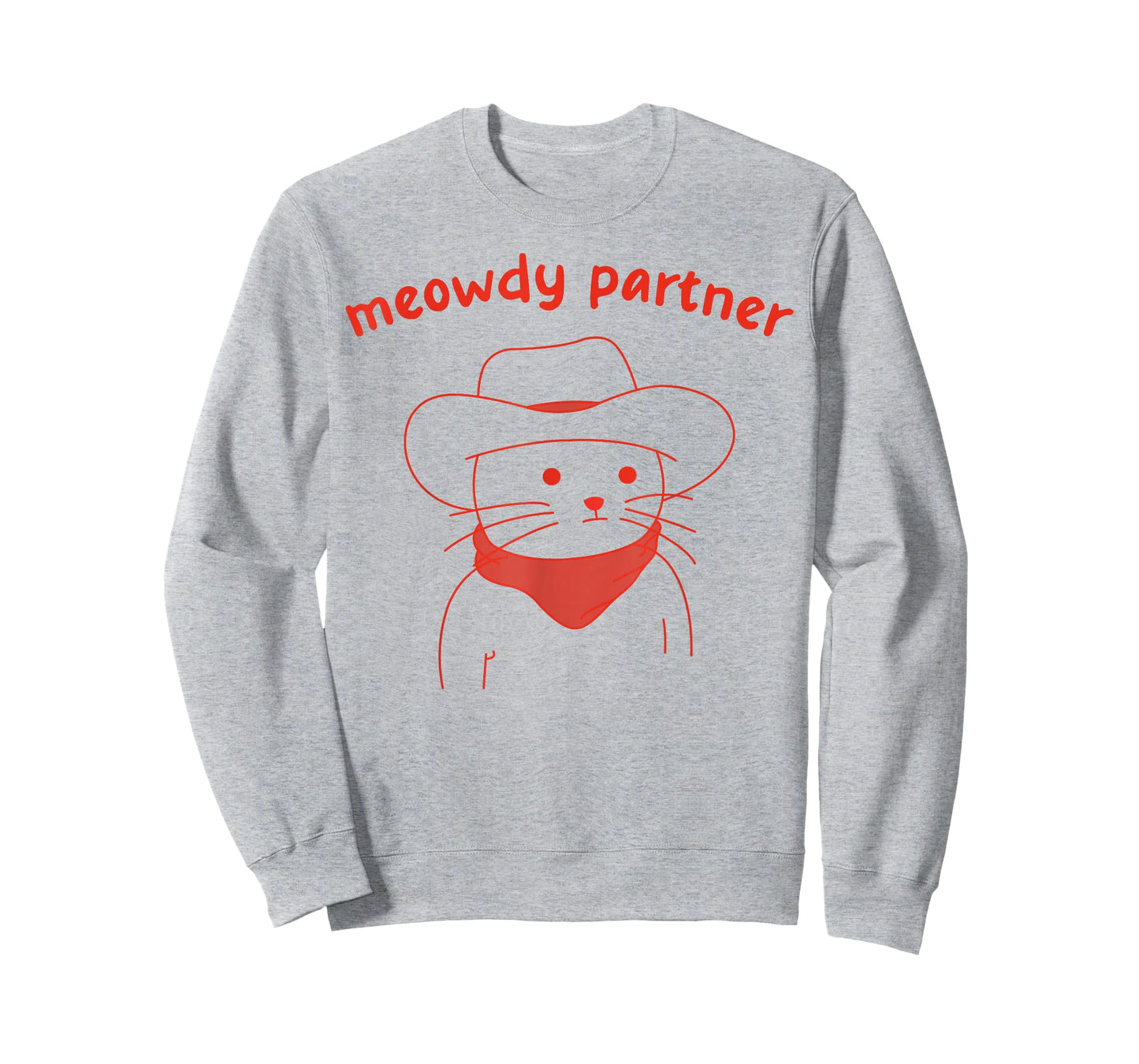 Meowdy Partner Cat Cowboy T-Shirt
