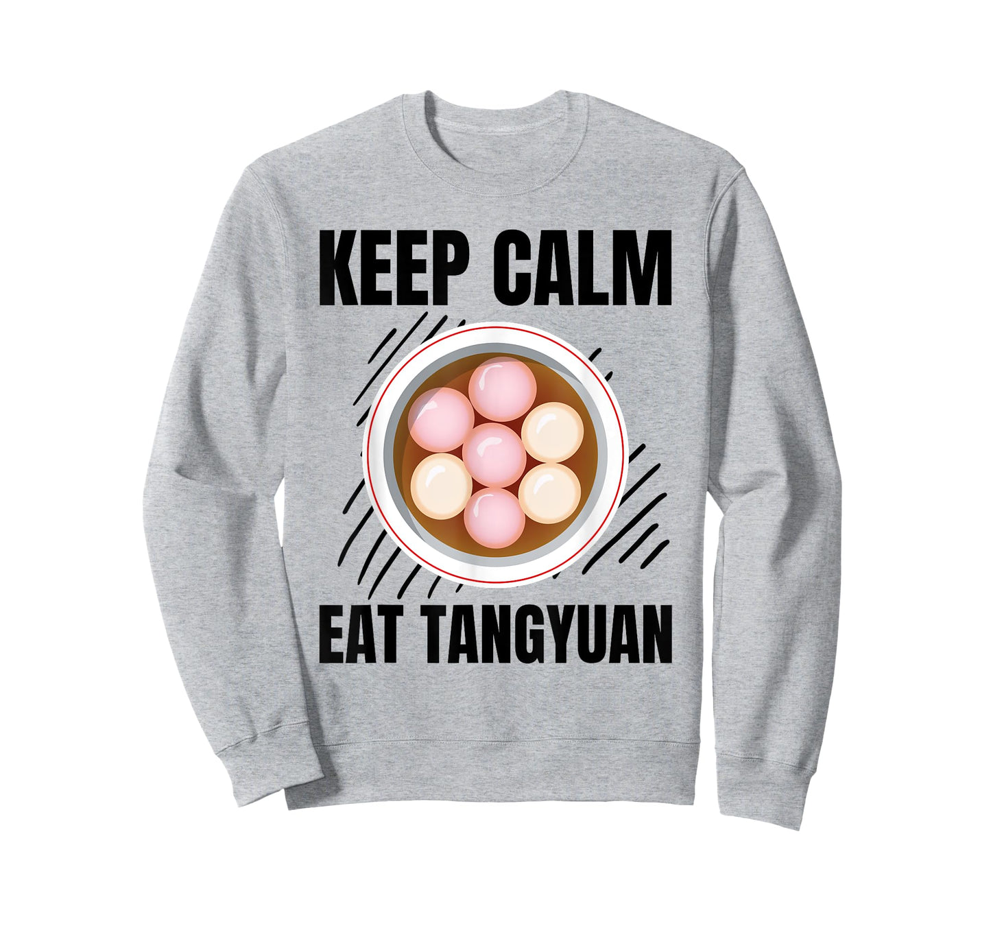 Keep Calm Eat Tangyuan Vintage Grunge Tangyuan Lover T-Shirt