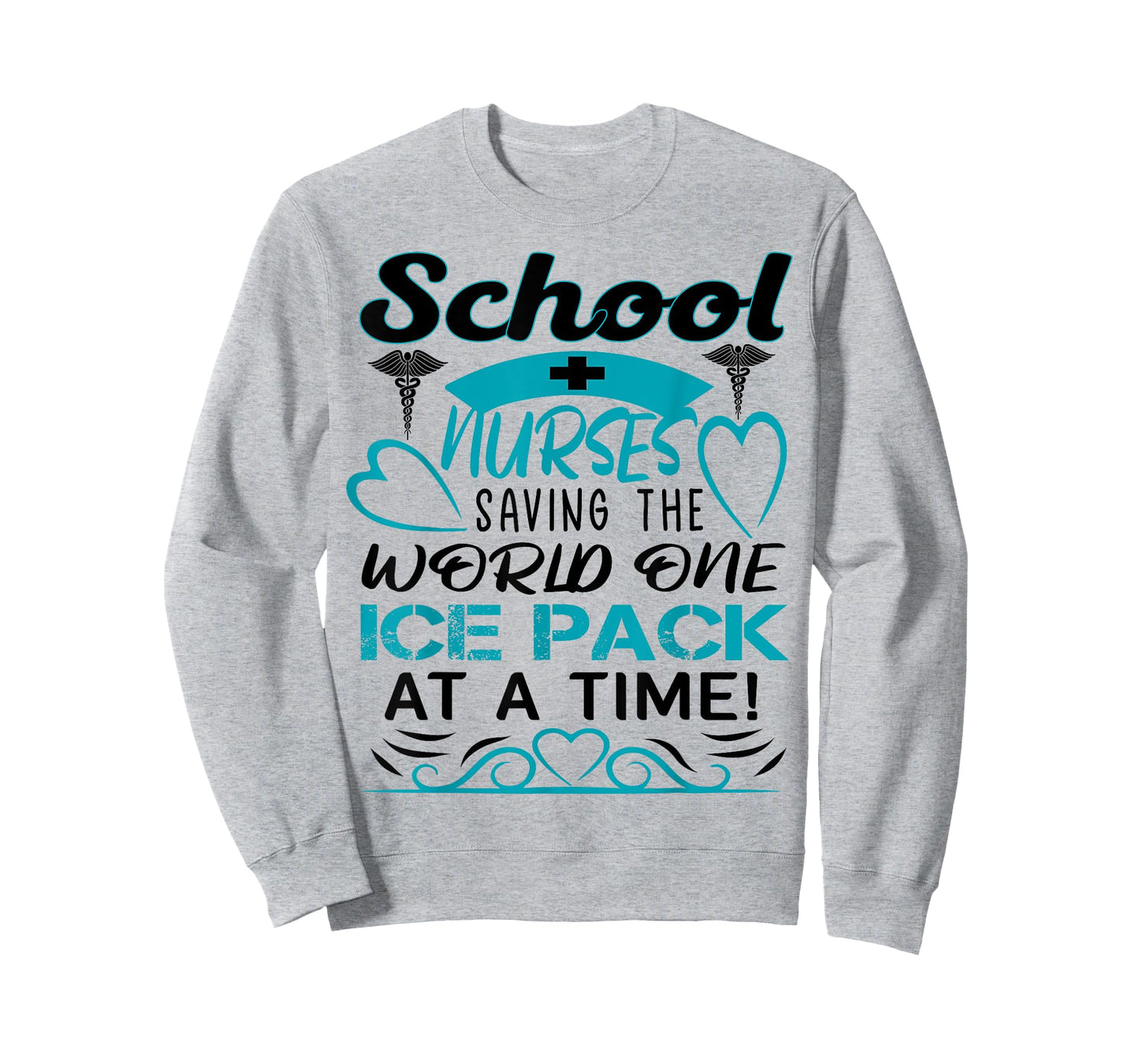 School Nurses Saving The World One Ice Pack at A Time T-Shirt