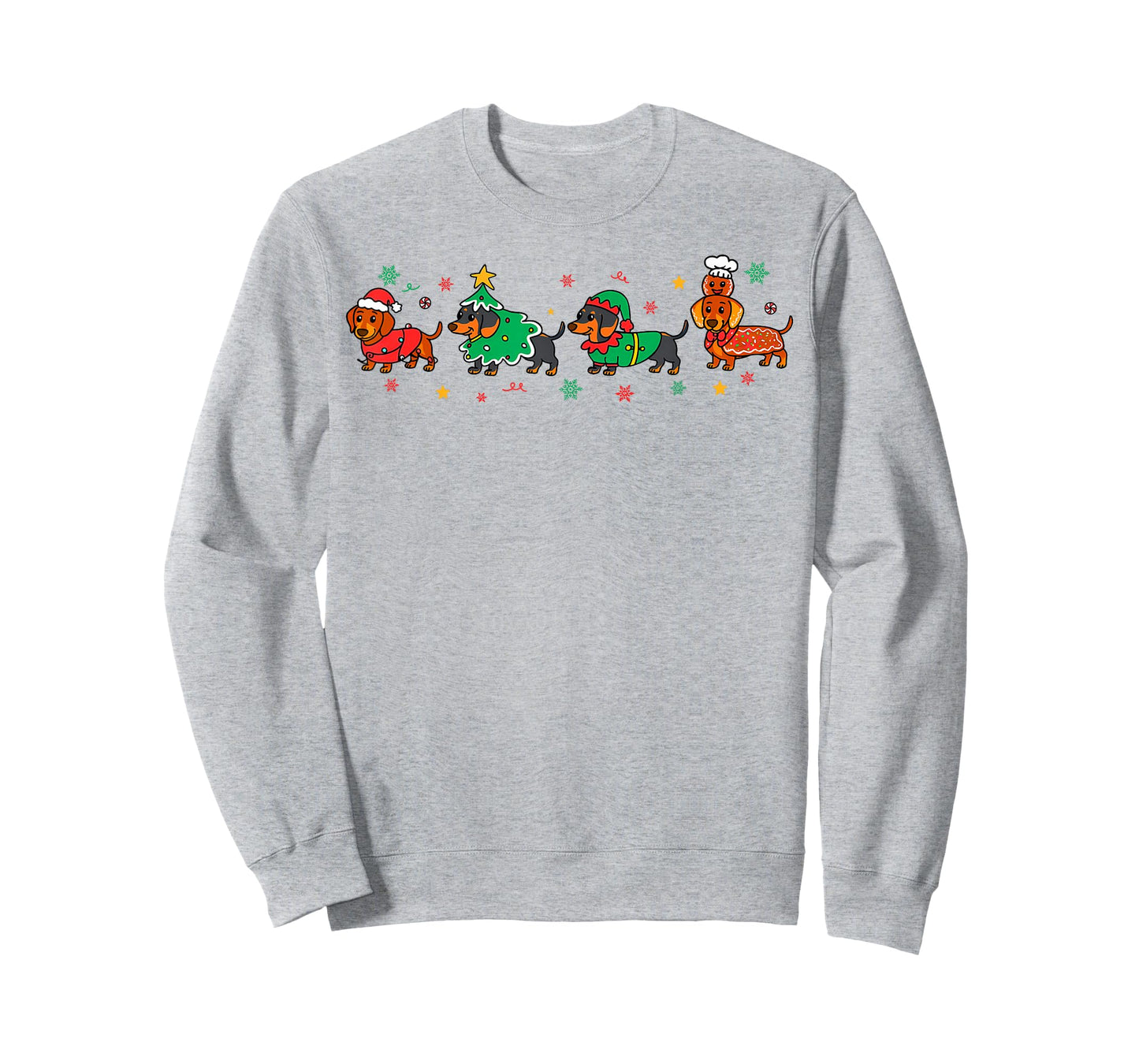 Christmas Dachshund Sausage Dog Dachshunds Men Women Kids T-Shirt