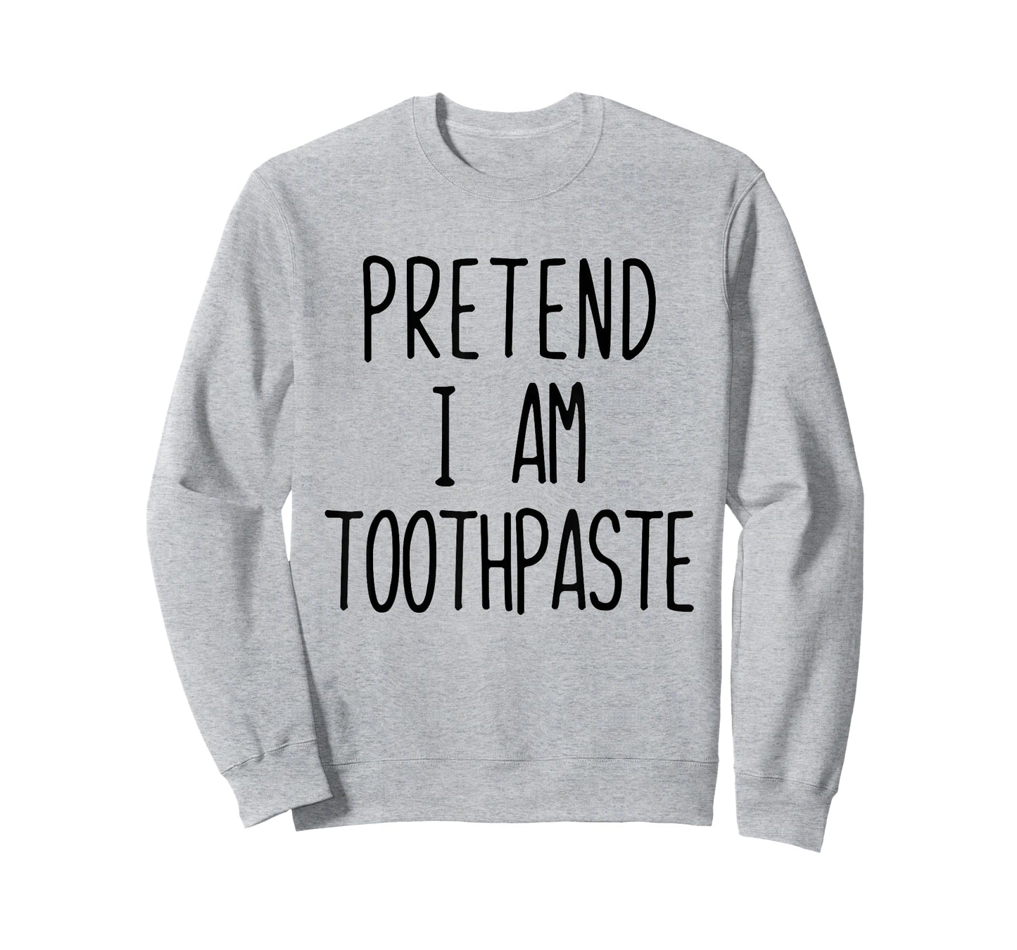 Pretend Im Toothpaste Costume Halloween Lazy Kid Tooth-Paste T-Shirt