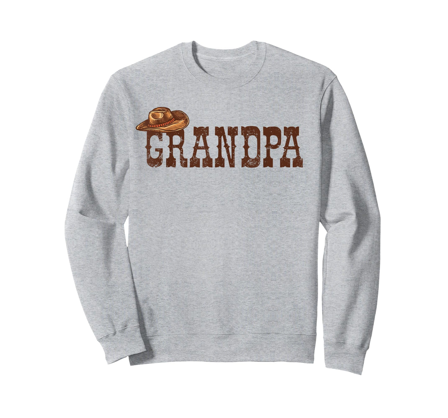 Grandpa Western Family Matching Birthday Cowboy Cowgirl T-Shirt