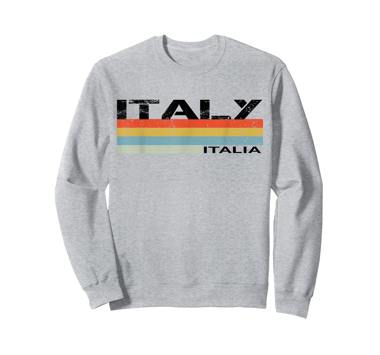 Italian Italy Italia Vintage Stripes T-Shirt