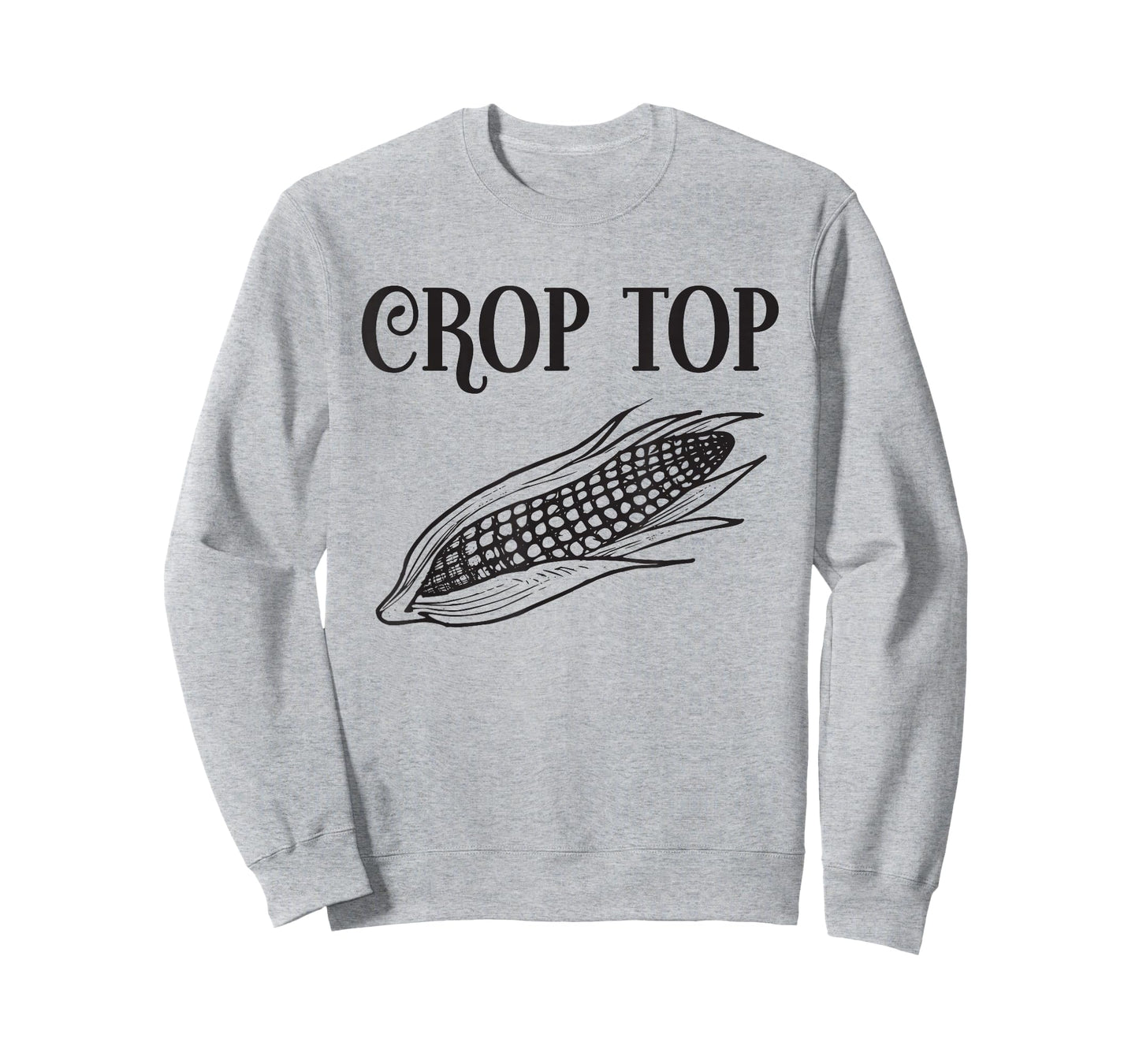 Crop Top Funny Gardening Farming Corn Lover Corny Country T-Shirt