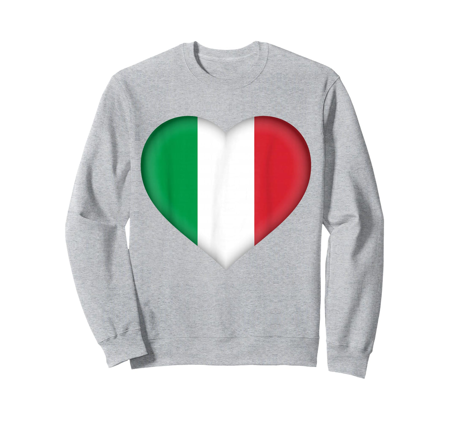 I Love Italy T-Shirt | Italian Flag Heart Outfit T-Shirt