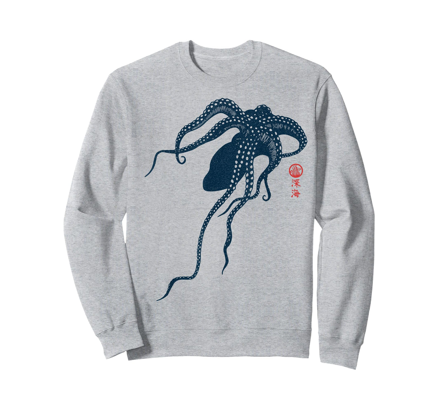 Japanese Aesthetic Asian Vintage Kraken Octopus T-Shirt