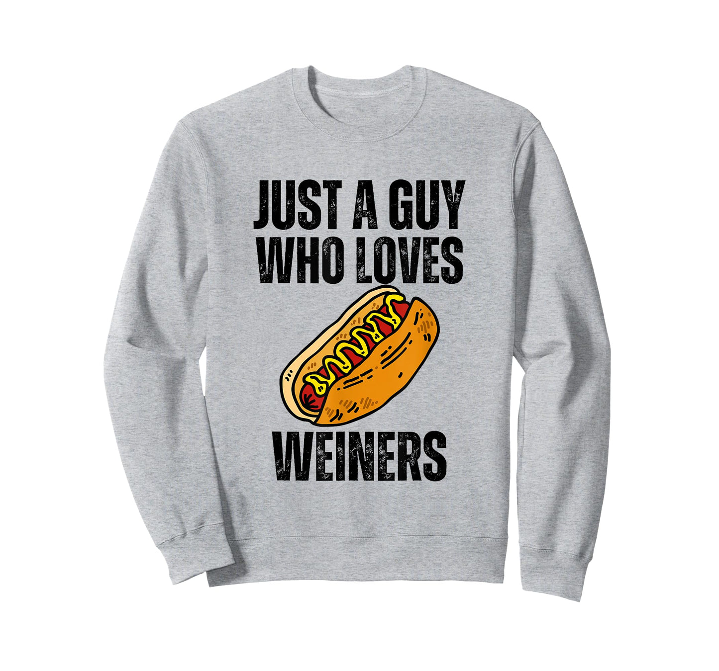 Just A Guy Who Loves Weiners Funny LGBTQ Hotdog Men T-Shirt