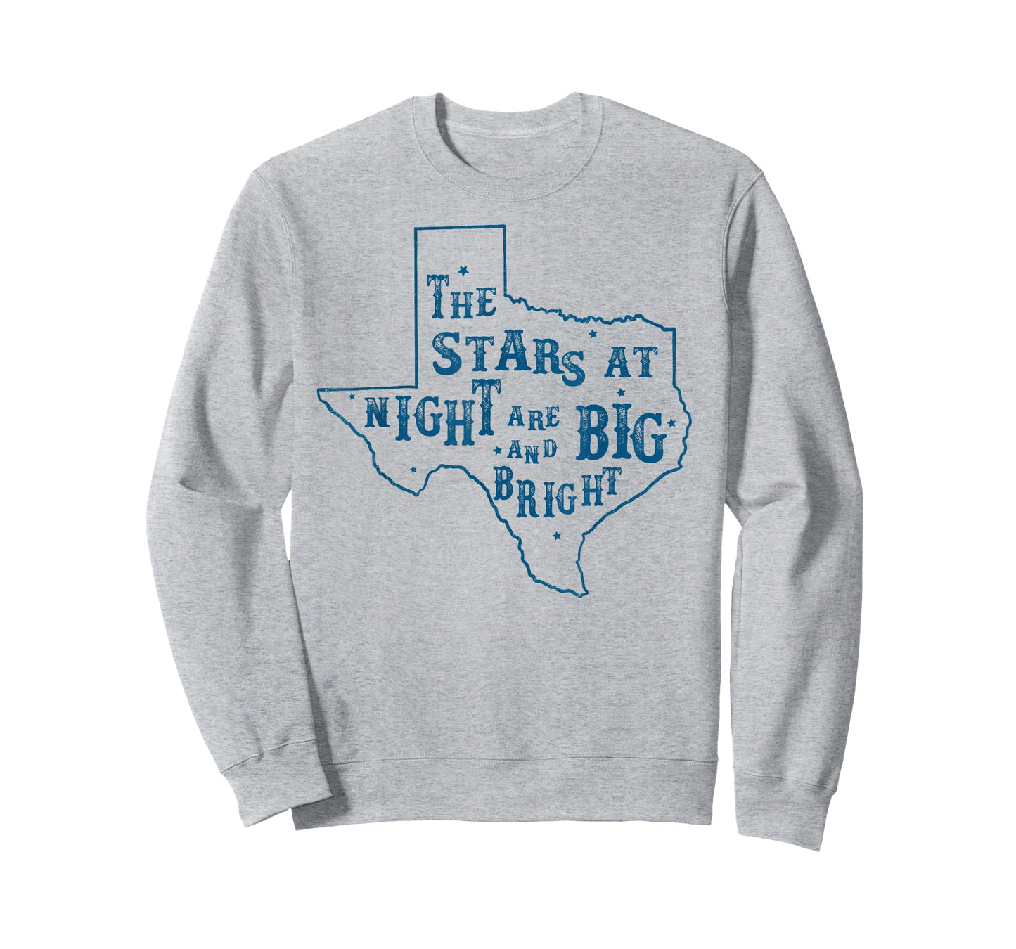 Texas The Stars at Night are Big and Bright Vintage Feel Tee T-Shirt