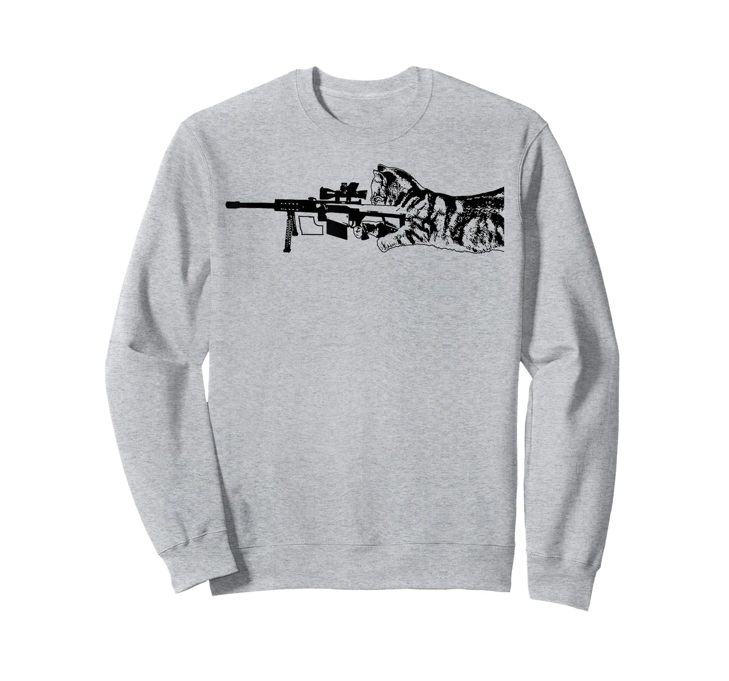 Scout Snipurr Funny Cat Sniper T-Shirt