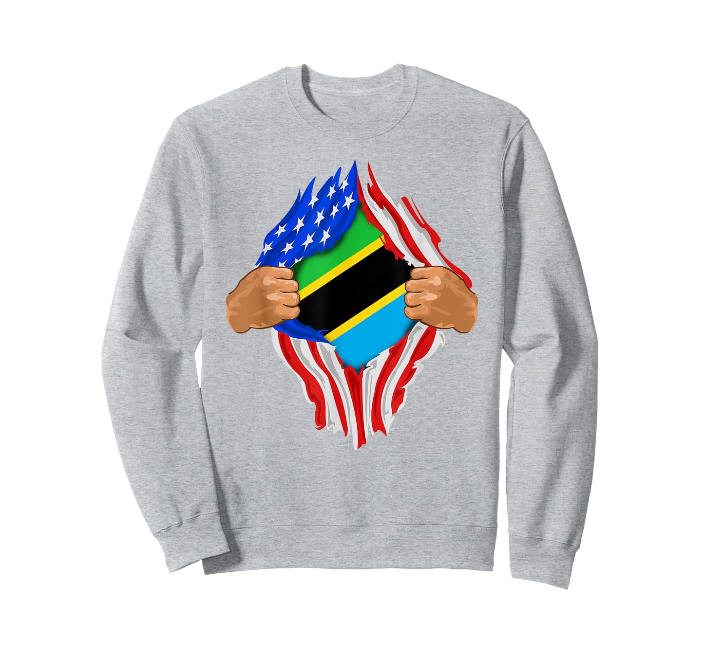 Tanzanian Blood Inside Me T-Shirt | Tanzania Flag Gift T-Shirt