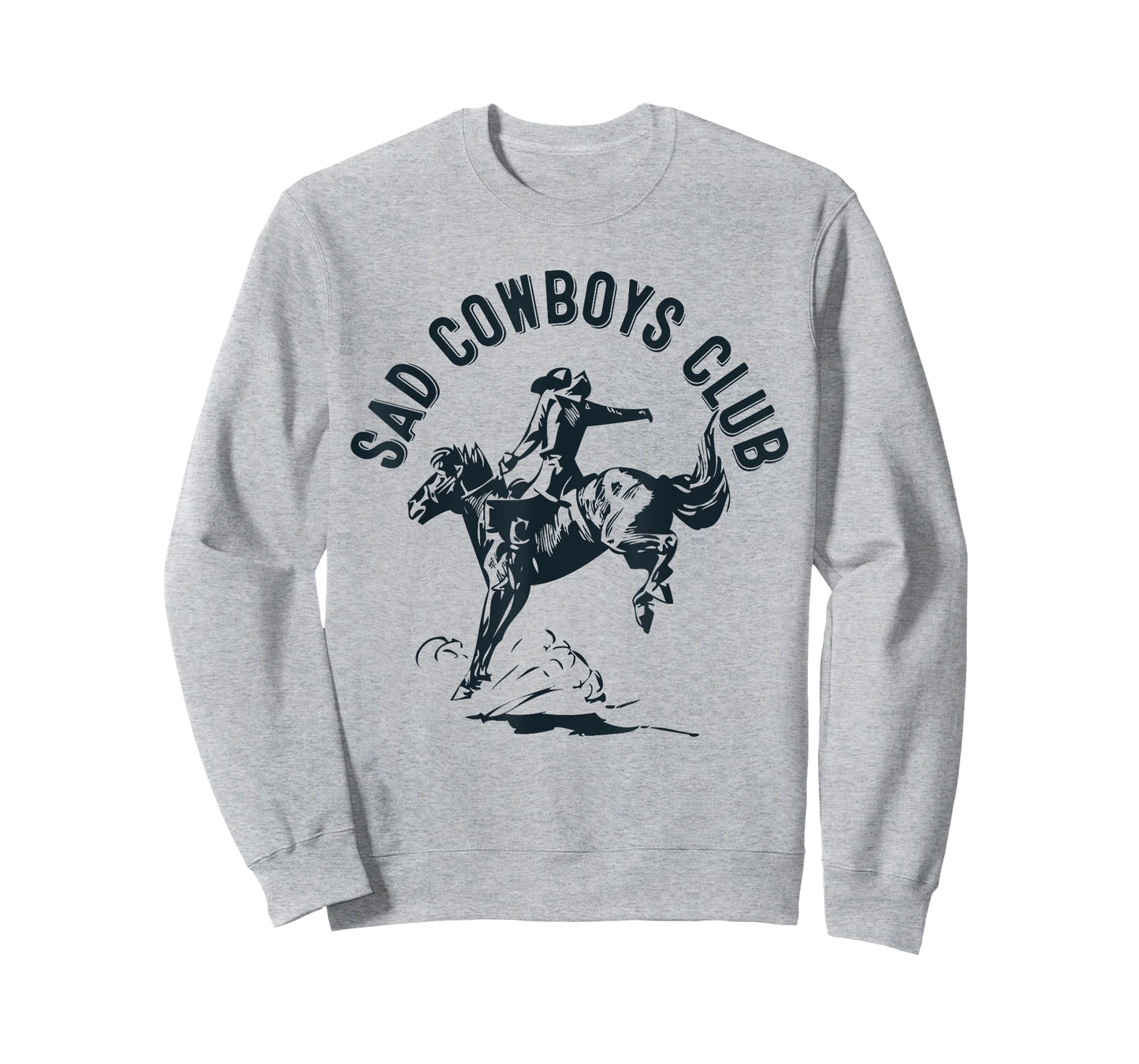 Retro Sad Cowboys Club, Sad Country Music Style Enthusiast T-Shirt