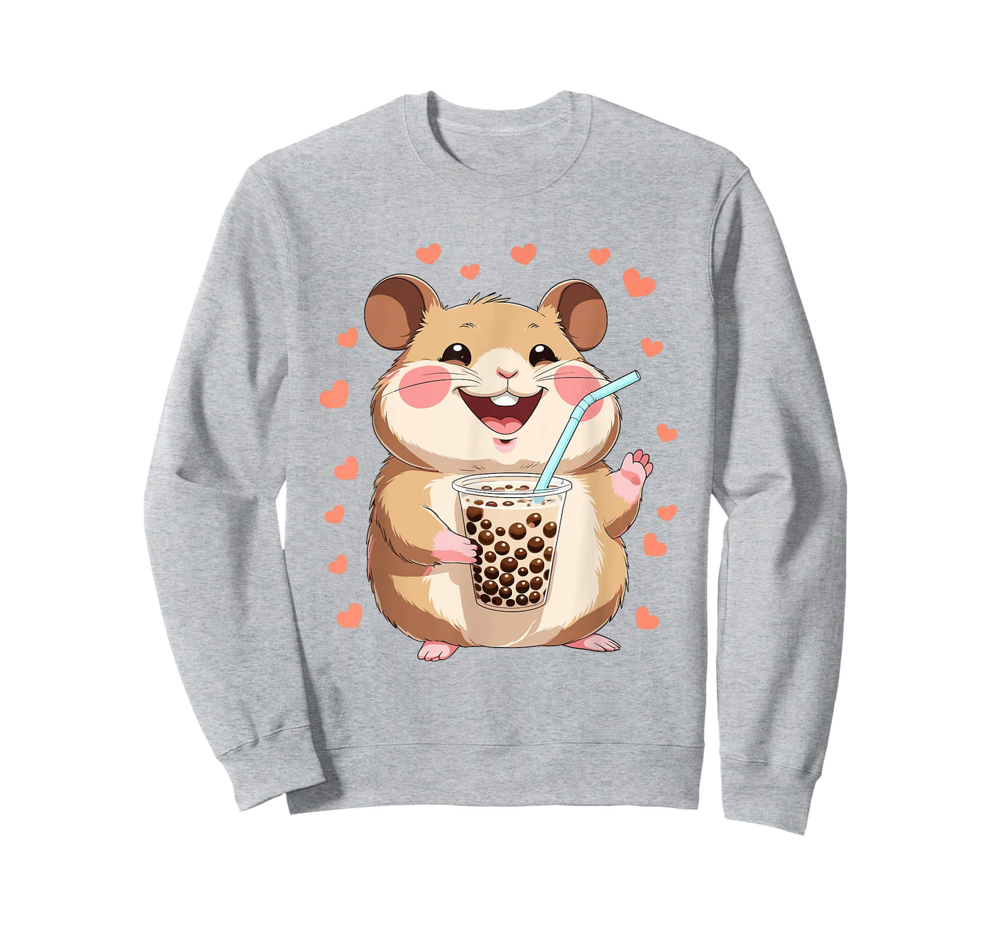 Cute Kawaii Capybara Boba Drinking Boba Kawaii Bubble Tea T-Shirt