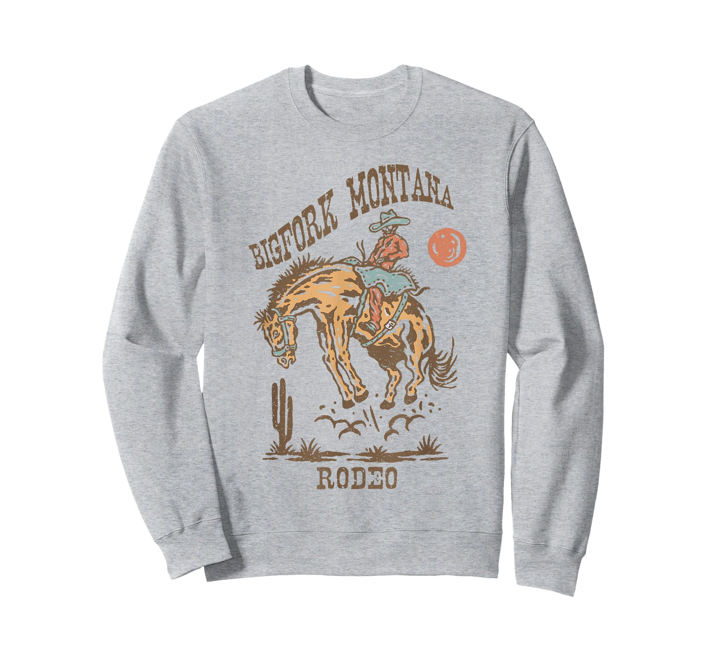 Bigfork Montana Rodeo | Vintage Cowgirl T-Shirt