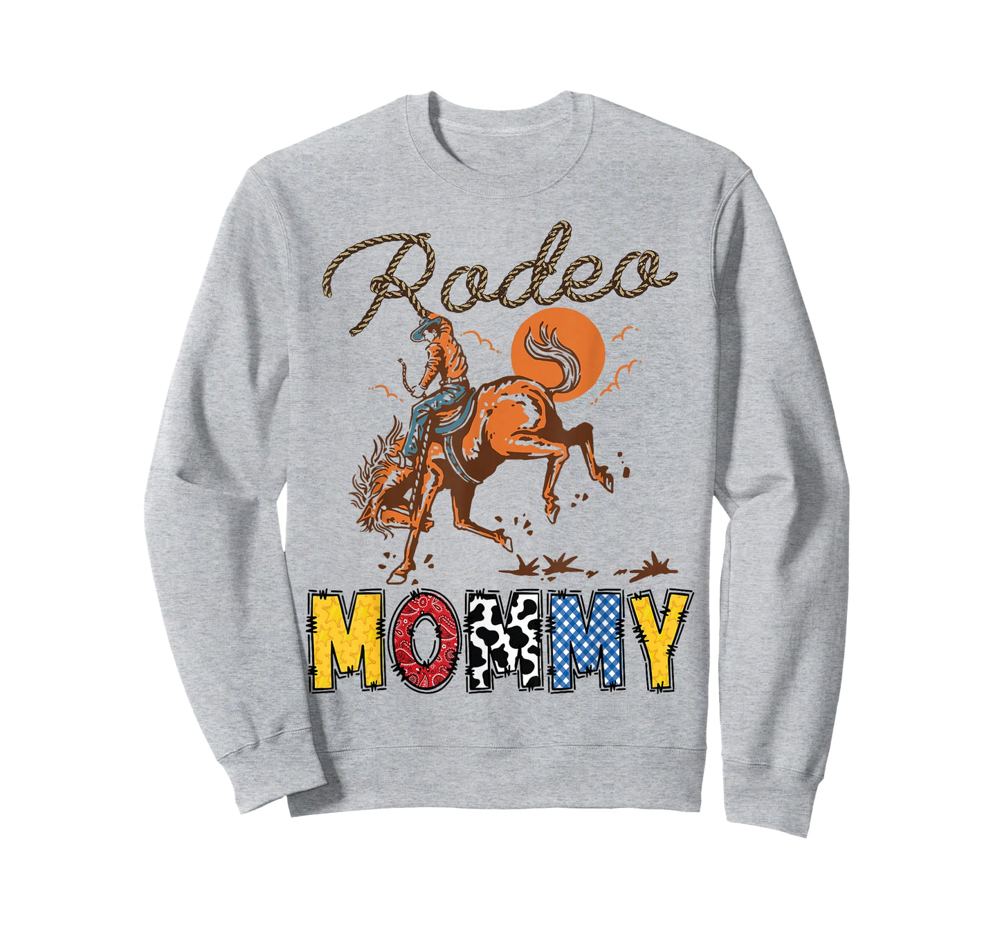 Rodeo Mommy Cowboy Cowgirl Birthday Matching Family T-Shirt