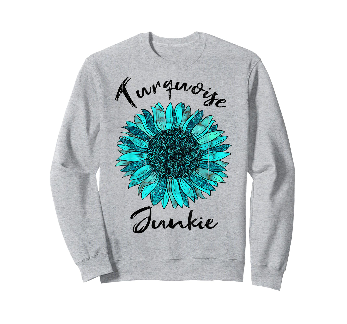 Turquoise Junkie Turquoise Gemstone Lovers Vintage Style T-Shirt