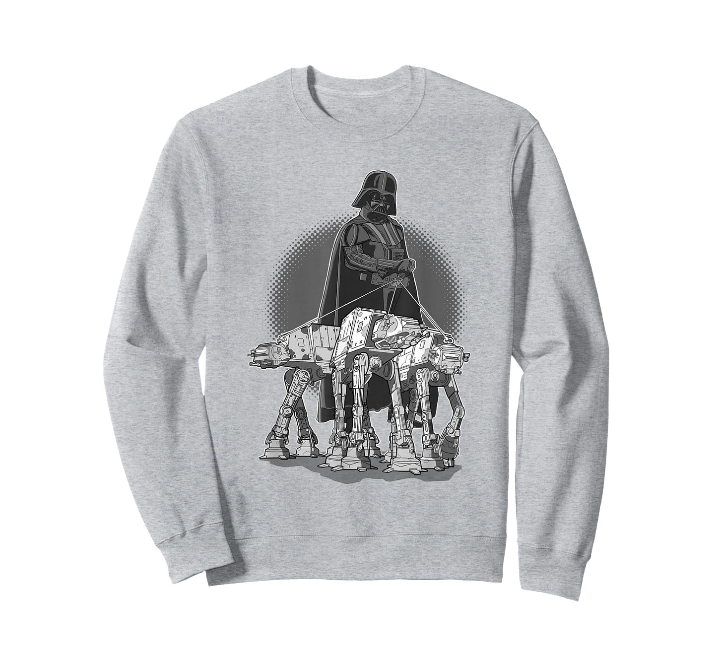 Star Wars Darth Vader AT Walkers Dogs Leash Portrait T-Shirt