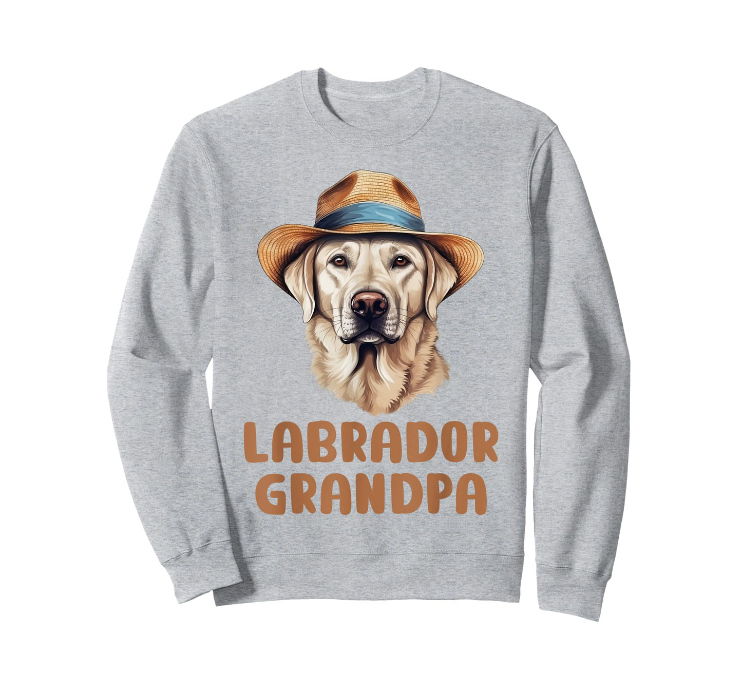 Cute Labrador Grandpa Dog Lovers Gift Funny Puppy Lab Owner T-Shirt