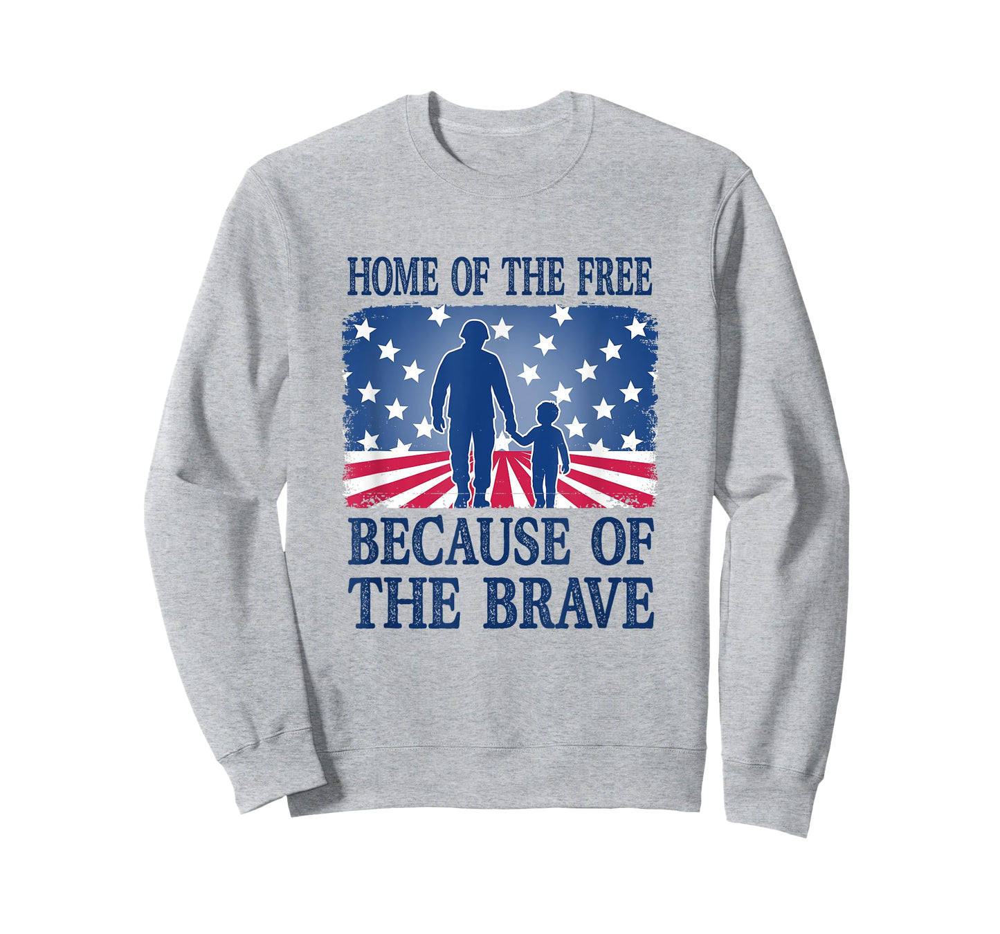 Home of The Free Because of The Brave Patriotic T-Shirt
