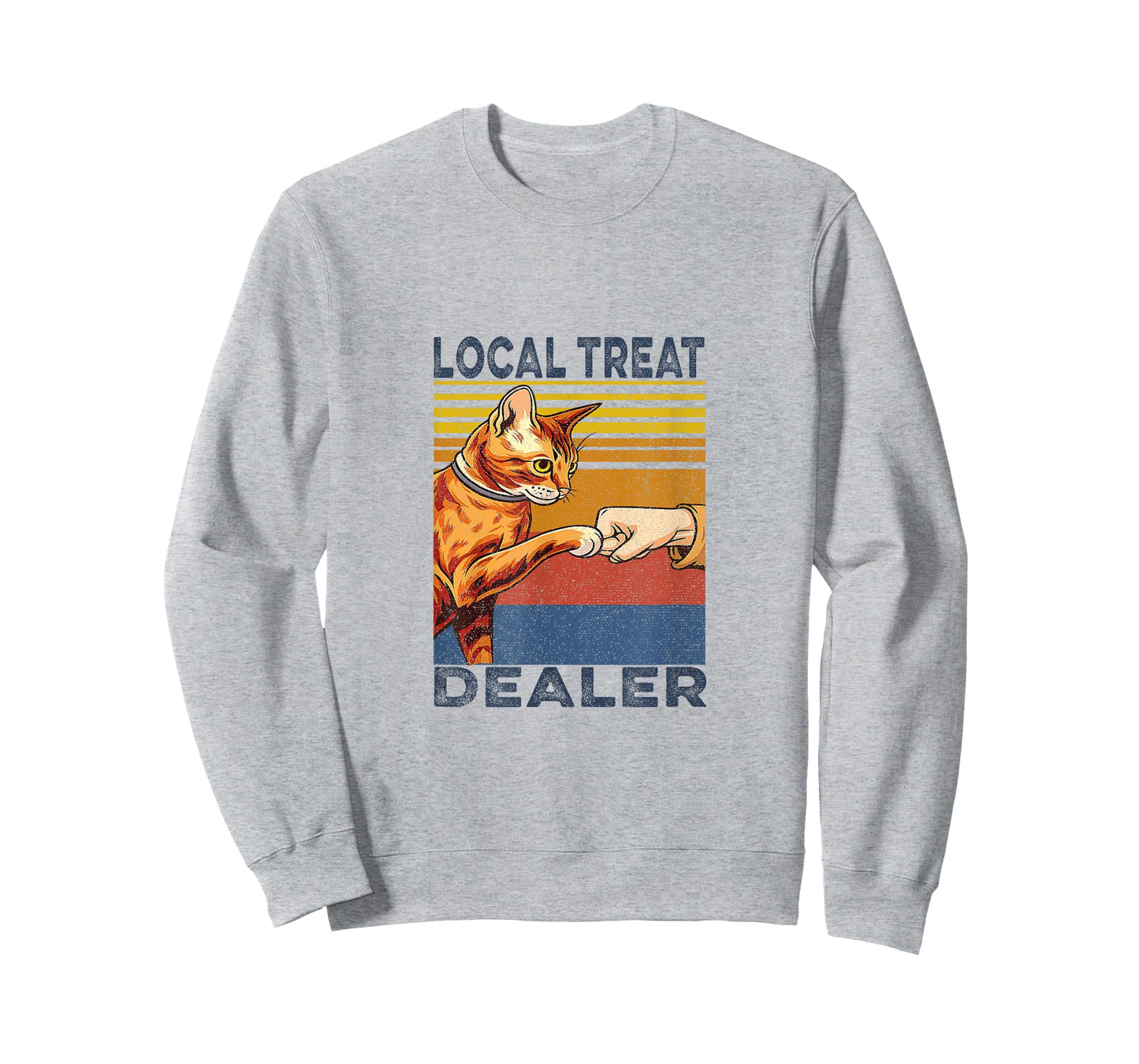 local treat dealer Cute and Funny Cat Kitty Lover Men Women T-Shirt