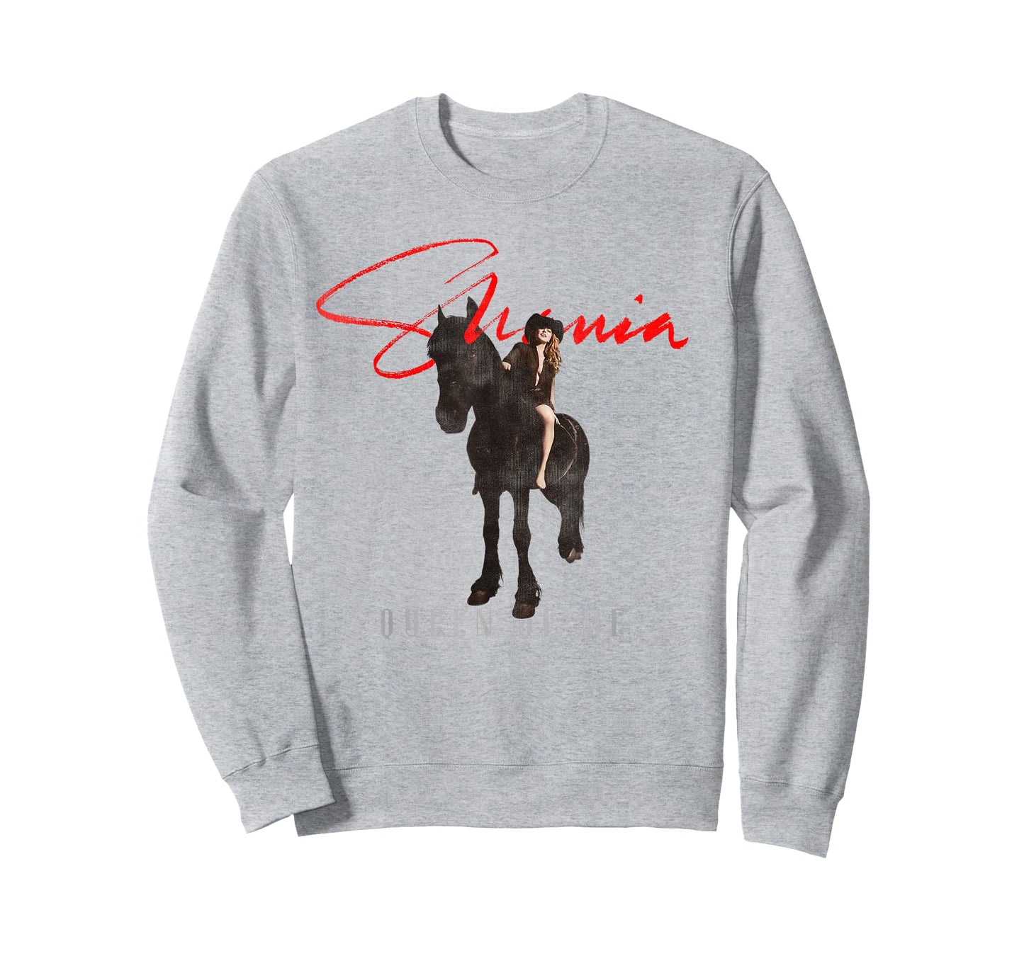 Official Shania Twain Queen of Me Horseback White T-Shirt