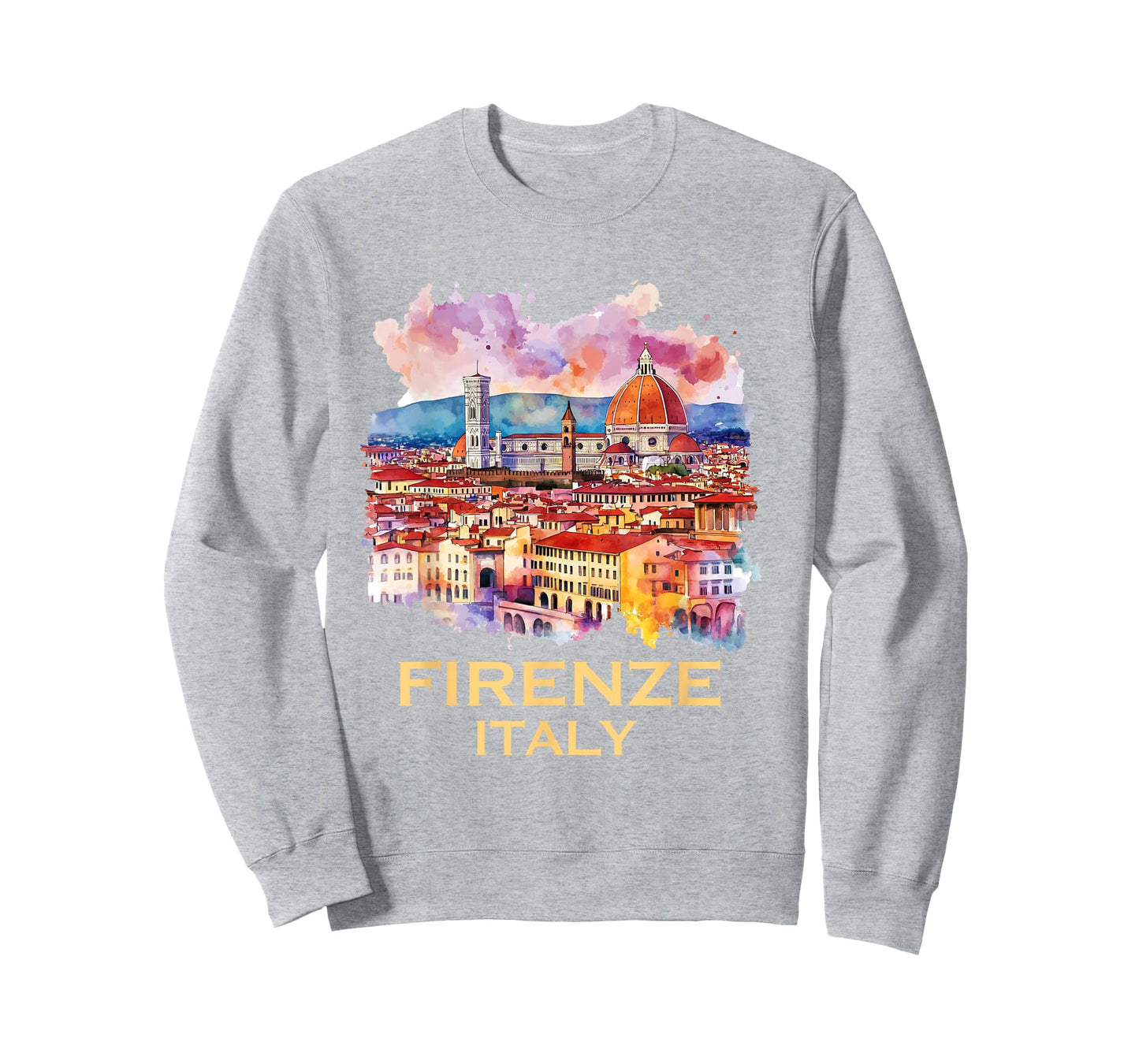 Firenze Italy Souvenirs Skyline Souvenir From Florence Italy T-Shirt