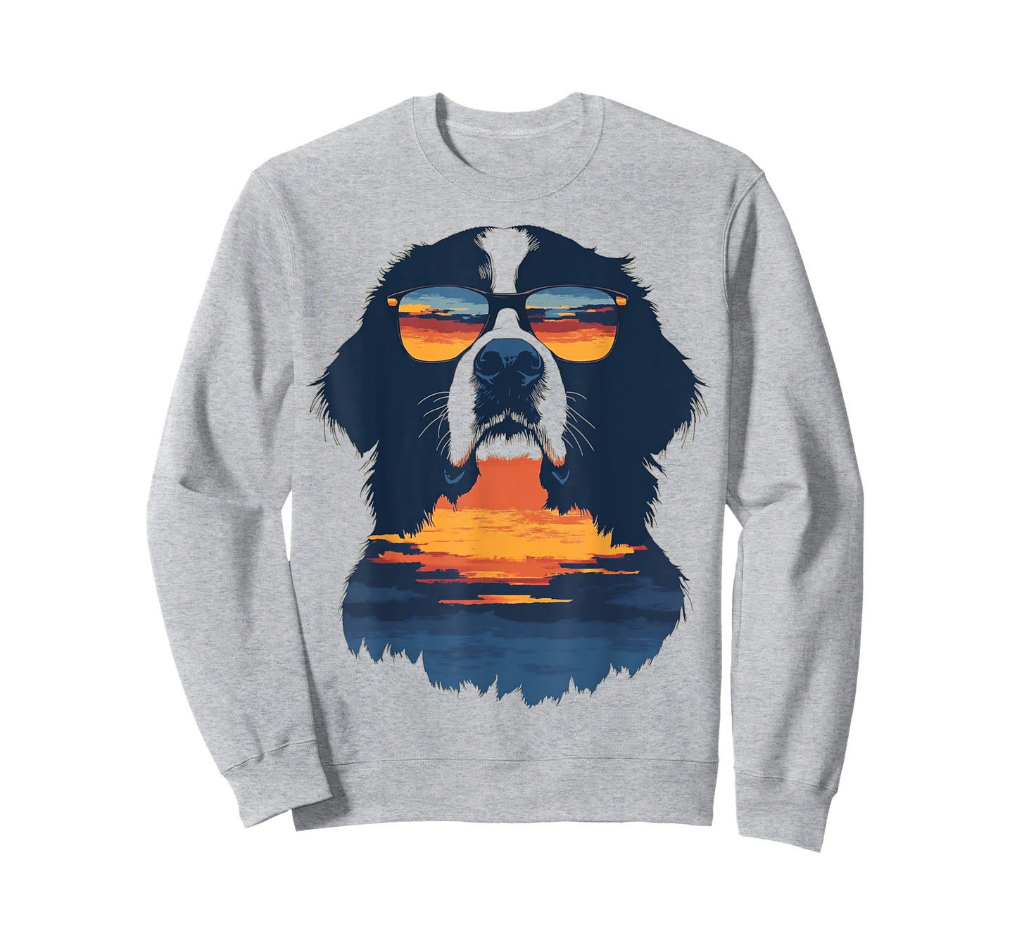 Bernese Mountain Dog Hawaiian Men Women Kids T-Shirt
