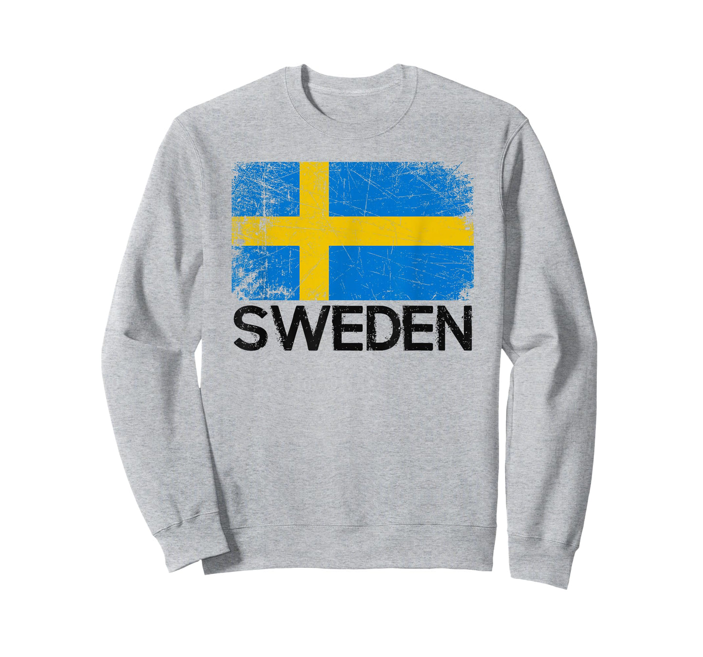 Swedish Flag T-Shirt | Vintage Made In Sweden Gift T-Shirt
