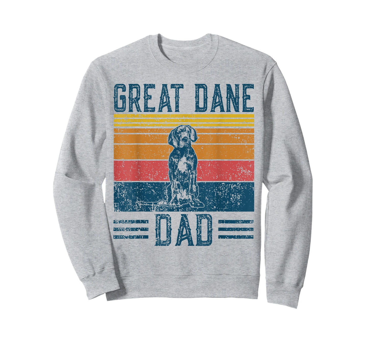Dog Dad - Vintage Great Dane Dad Men Women Kids T-Shirt