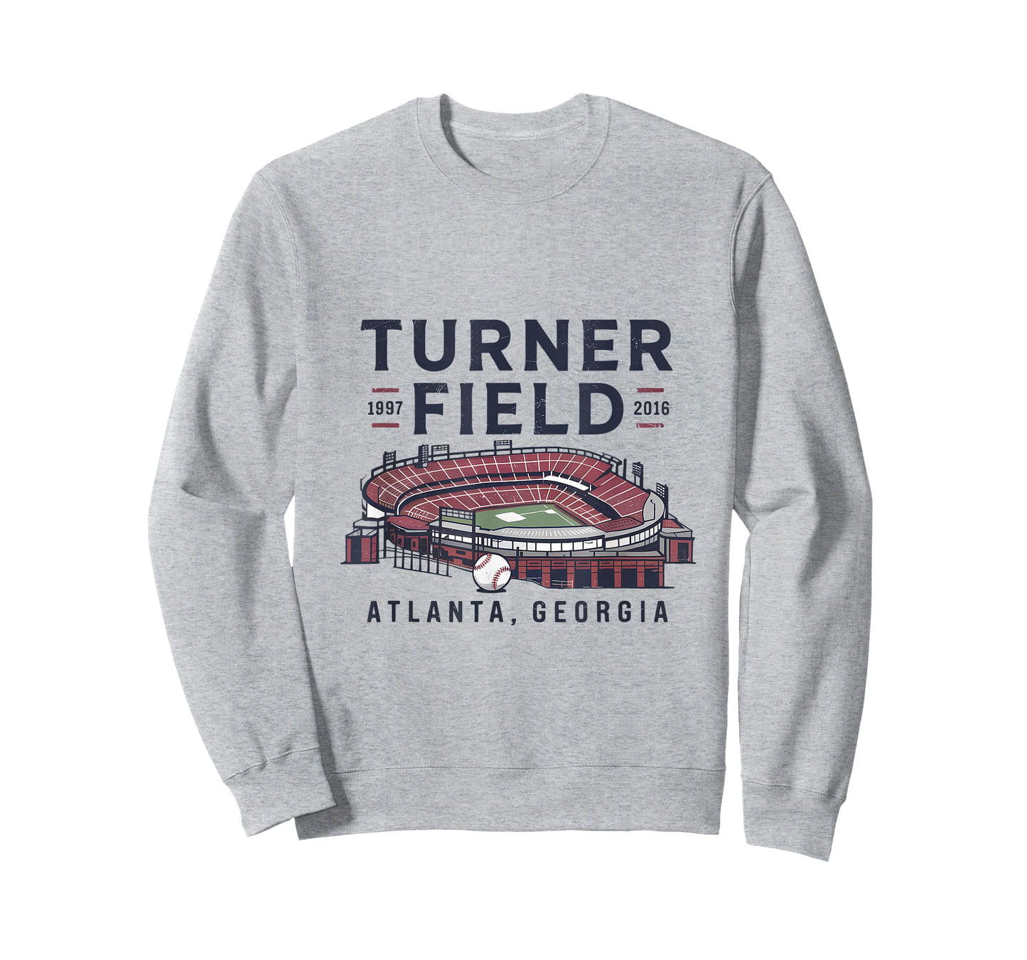 Turner Field Atlanta Georgia Tribute 1997 2016 T-Shirt