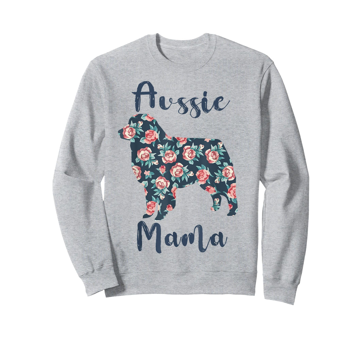 Australian Shepherd Dog Mom Tee Aussie Mama Mothers Day Gift Men Women Kids T-Shirt