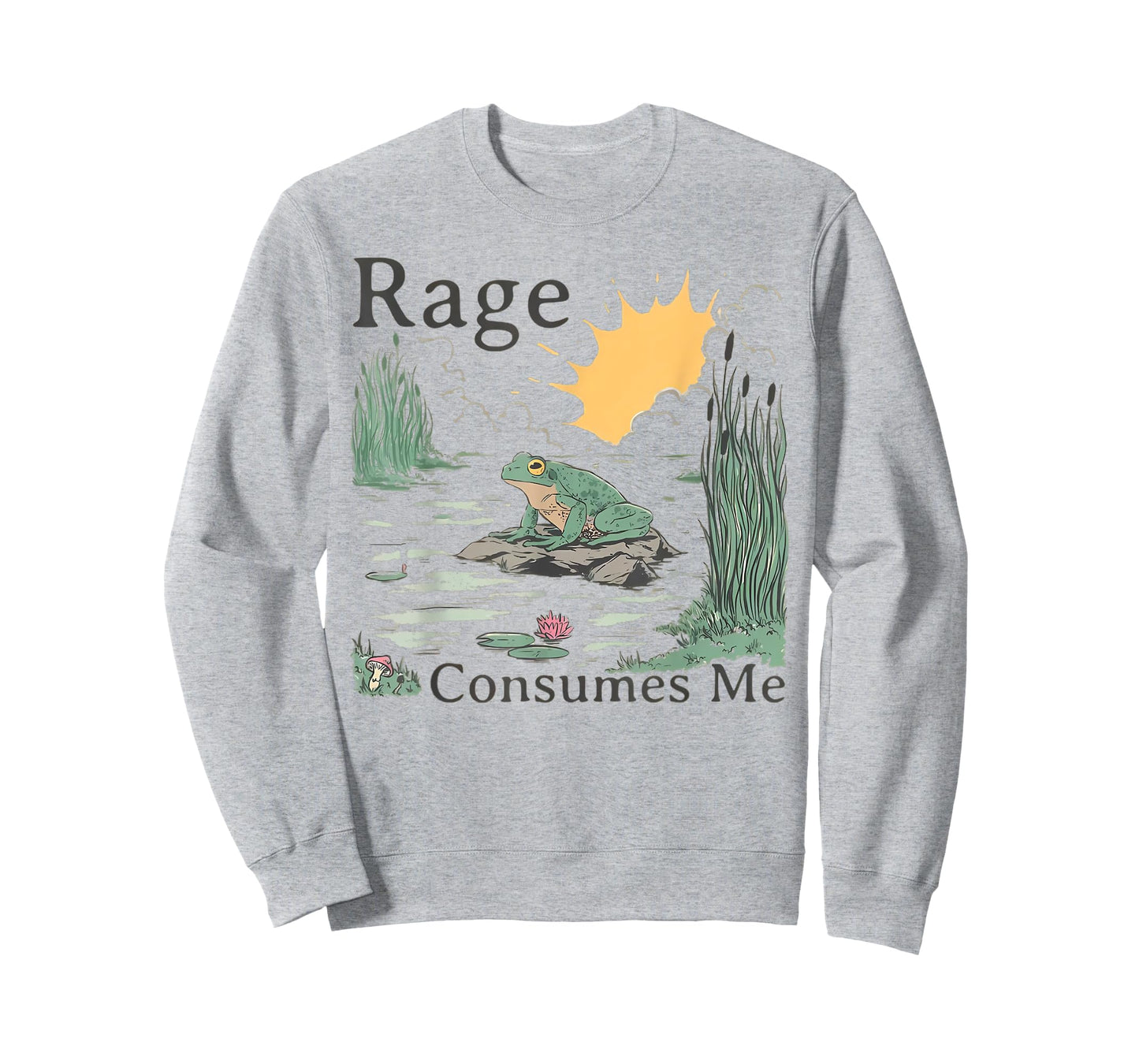 Rage Consumes Me Frog Frog Pond T-Shirt