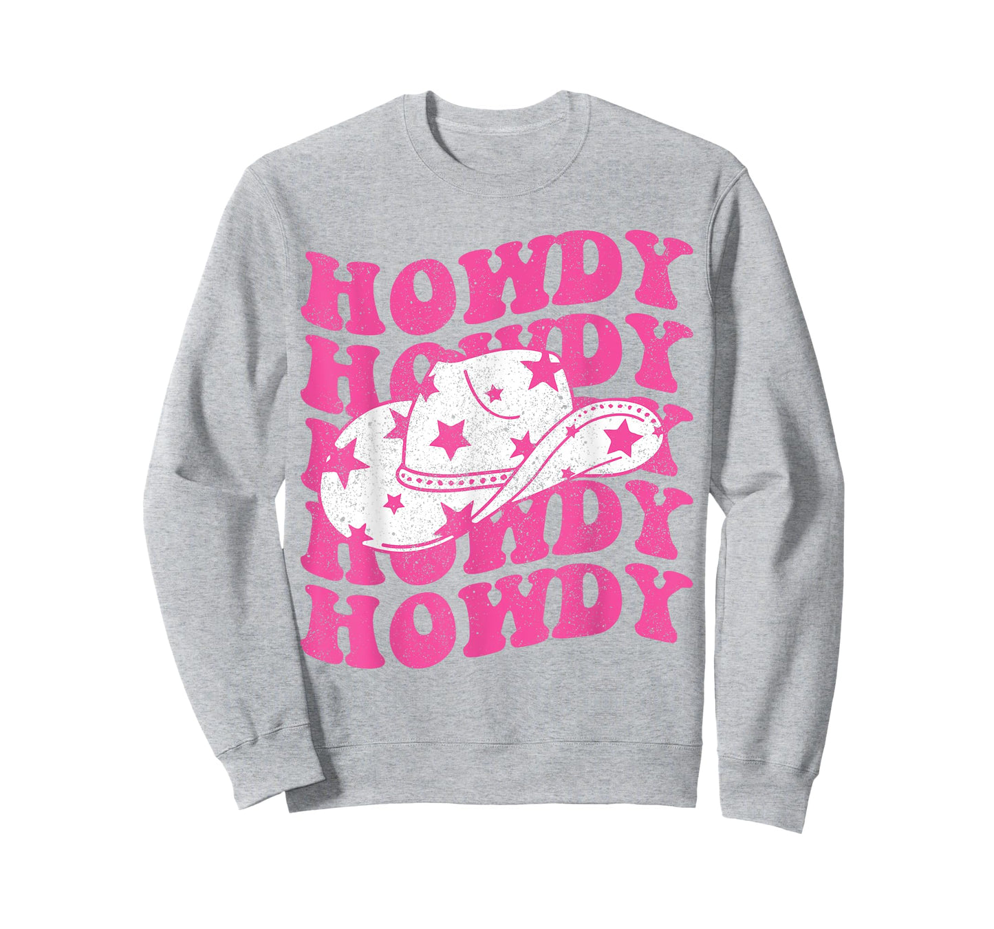Howdy Southern Western Girl Country Rodeo Pink Cowgirl Women T-Shirt