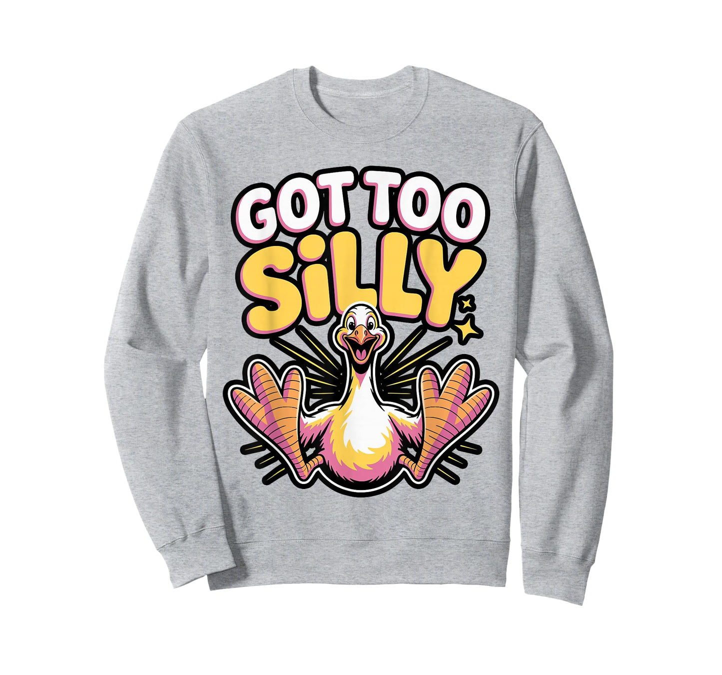 Got Too Silly Goose Meme Cartoon T-Shirt
