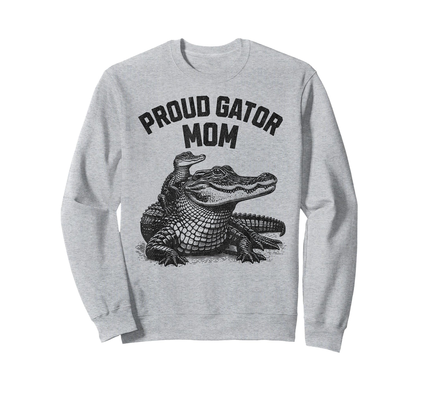 Proud Gator Mom - Funny Mother Kids Alligators T-Shirt
