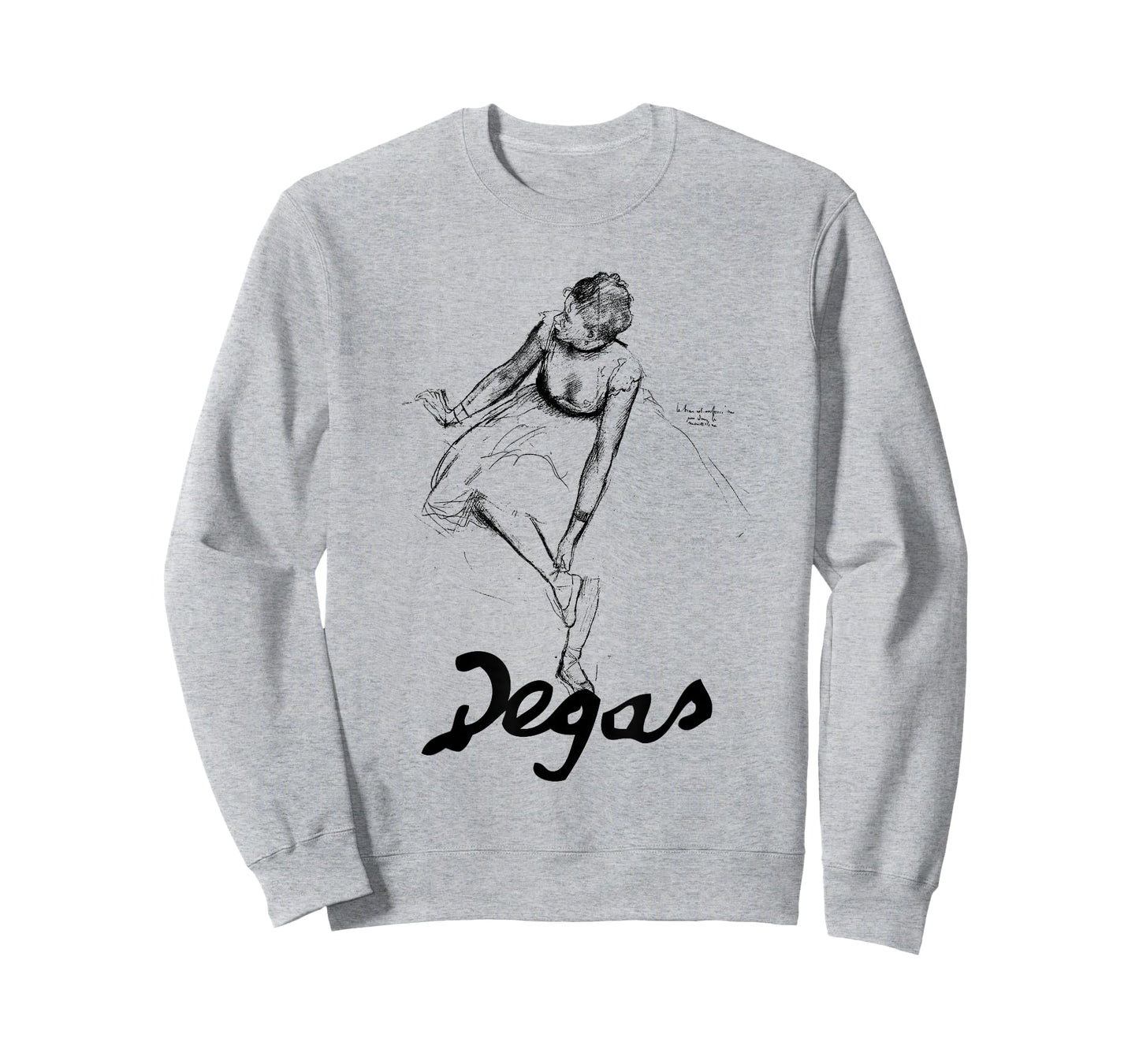 Edgar Degas Dancer Adjusting Her Slipper T-Shirt T-Shirt