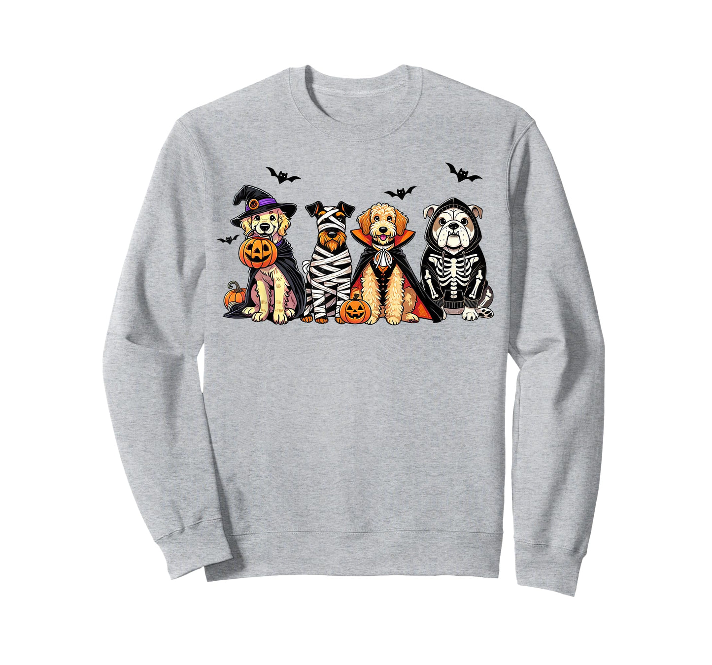 Dog Ghost Cute Dog Dressed As Ghost Funny Halloween Dog T-Shirt