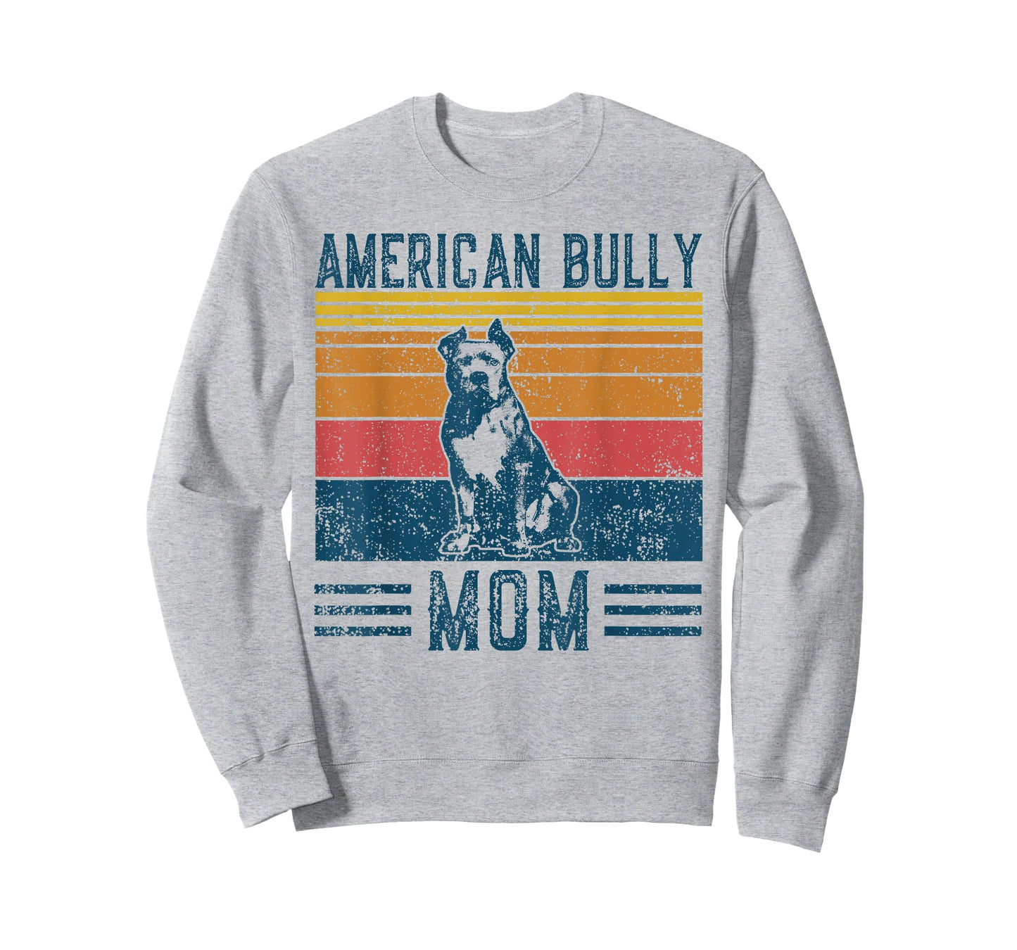 Dog American Bully Mom - Vintage American Bully Mom T-Shirt