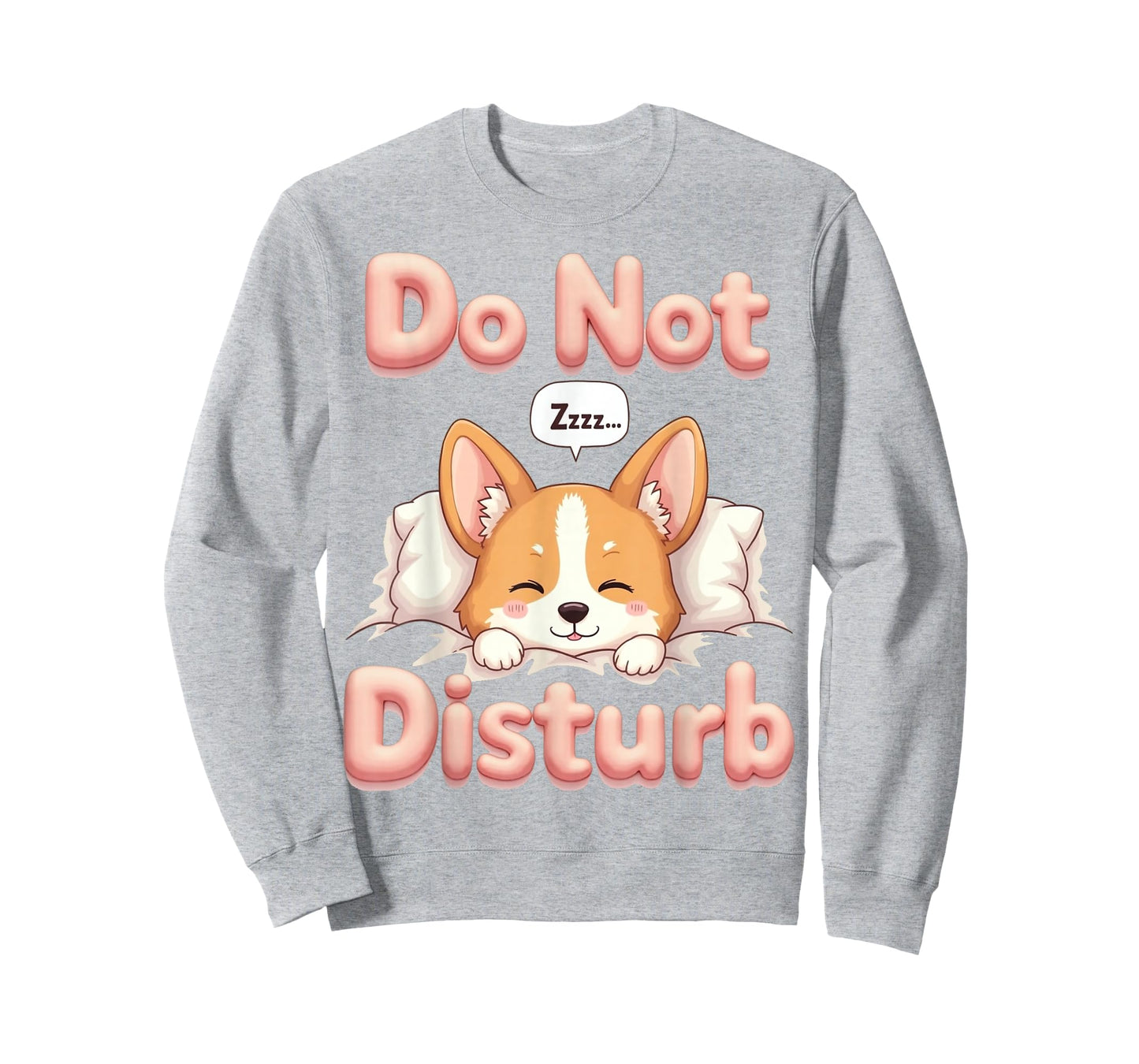 Do Not Disturb Welsh Corgi Dog Funny Pajamas T-Shirt