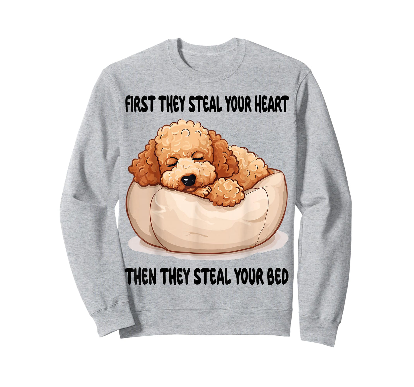 Toy-Poodle Sleeping Pajamas Nightgown T-Shirt
