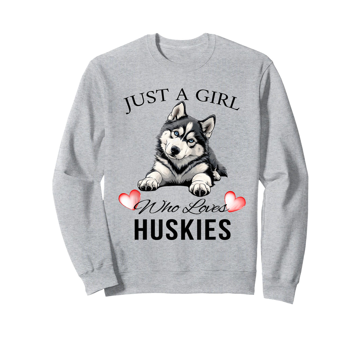 Just a Girl Who Loves Huskies Cute T-Shirt
