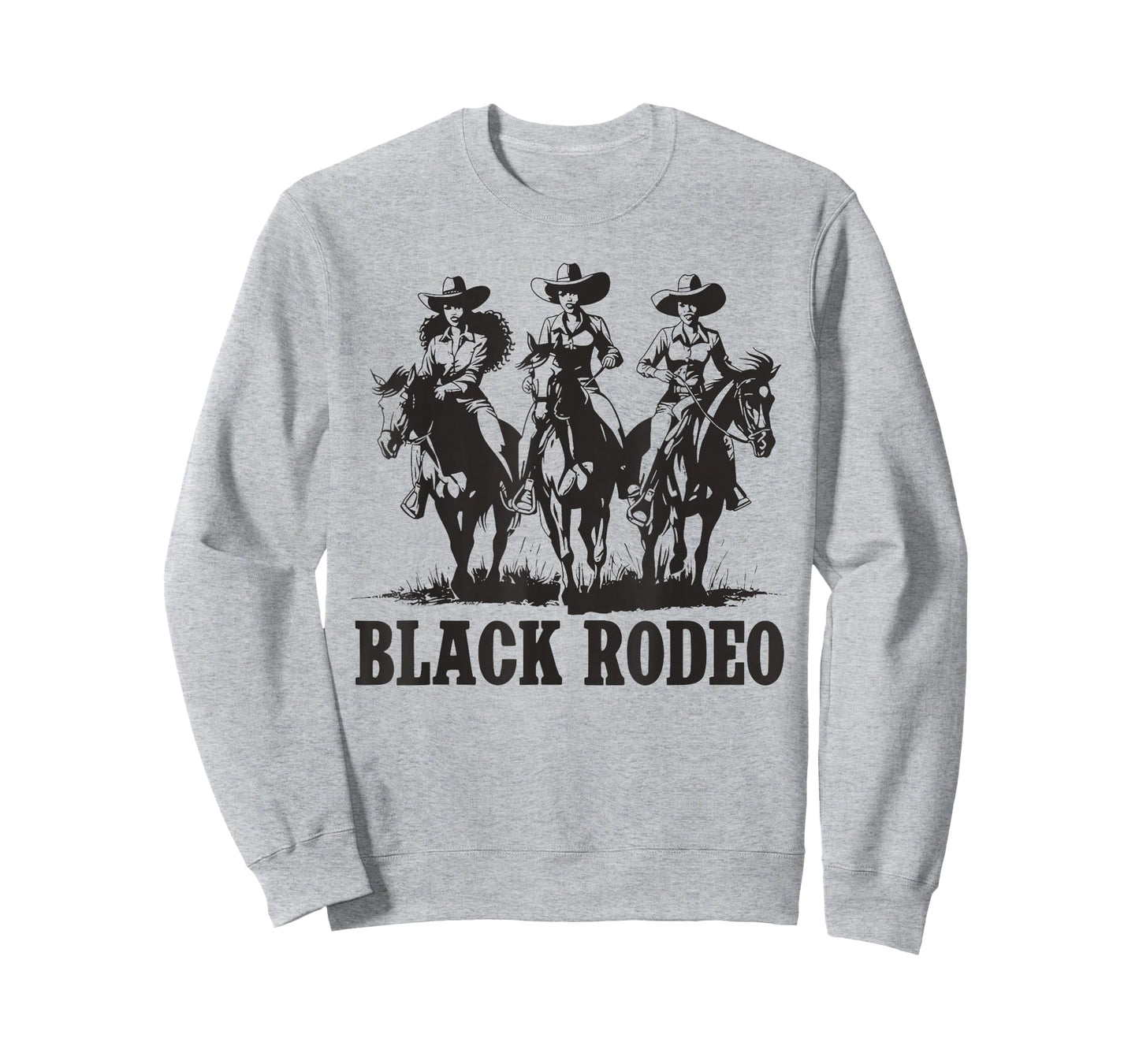 Black Rodeo African American Cowgirl Western Country Texas T-Shirt