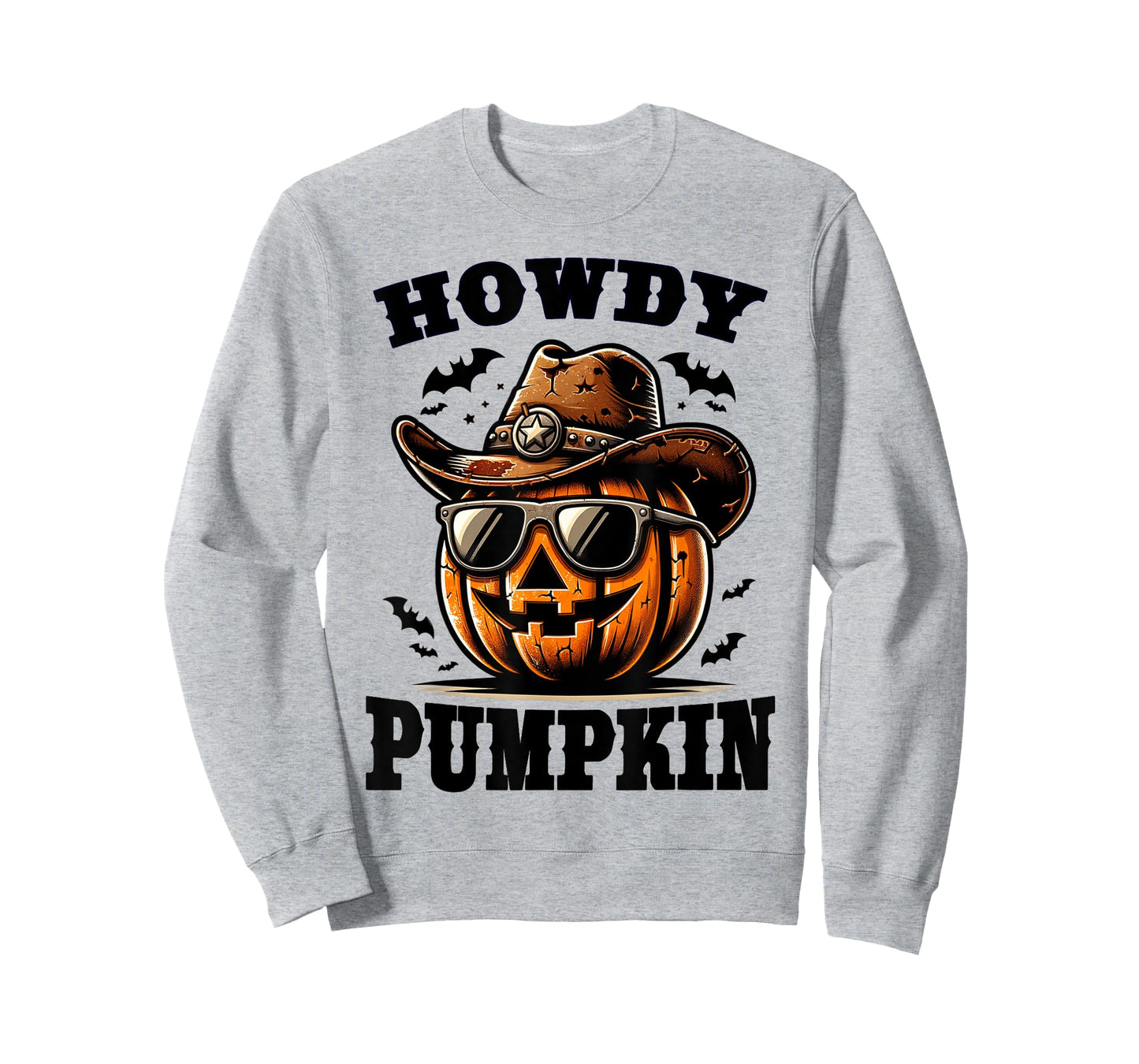 Howdy Pumpkin Western Halloween T-Shirt