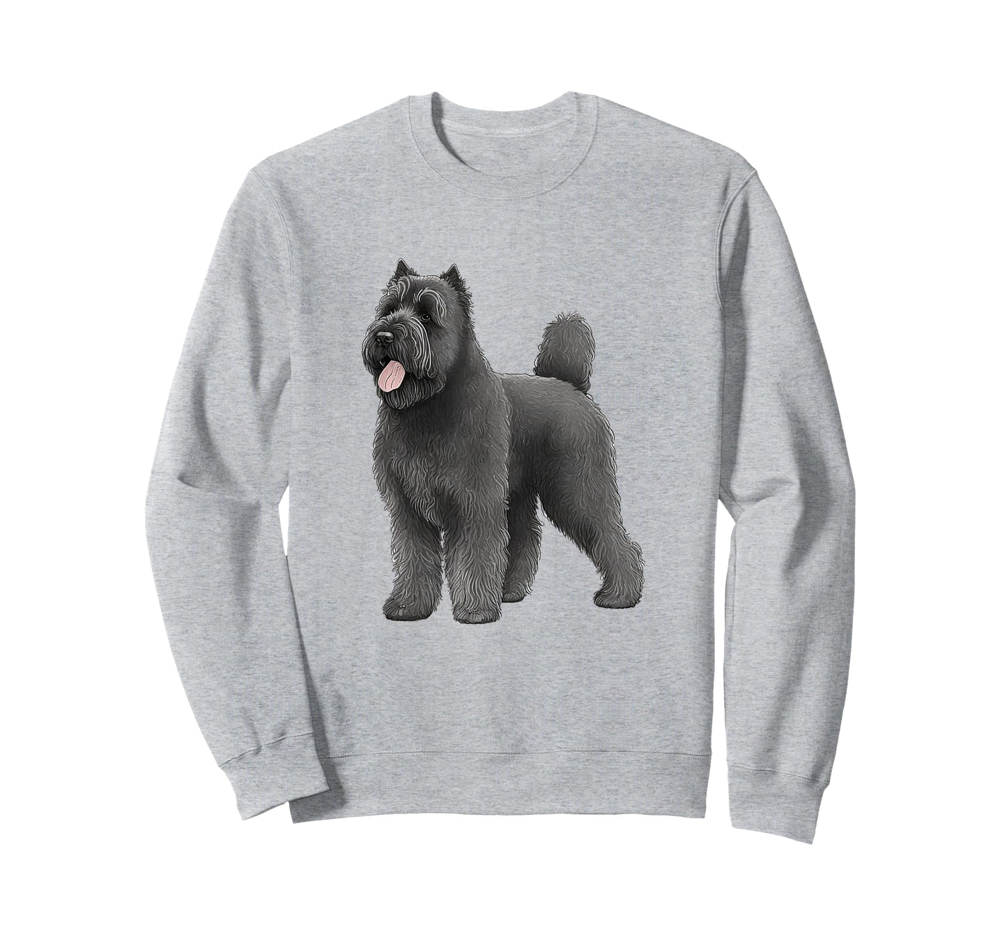Adorable Bouvier Des Flandres Art Design T-Shirt